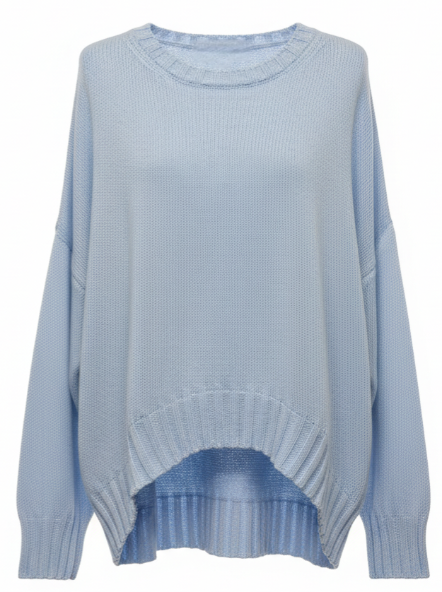 Maglia Nadia – Azzurro polvere donna