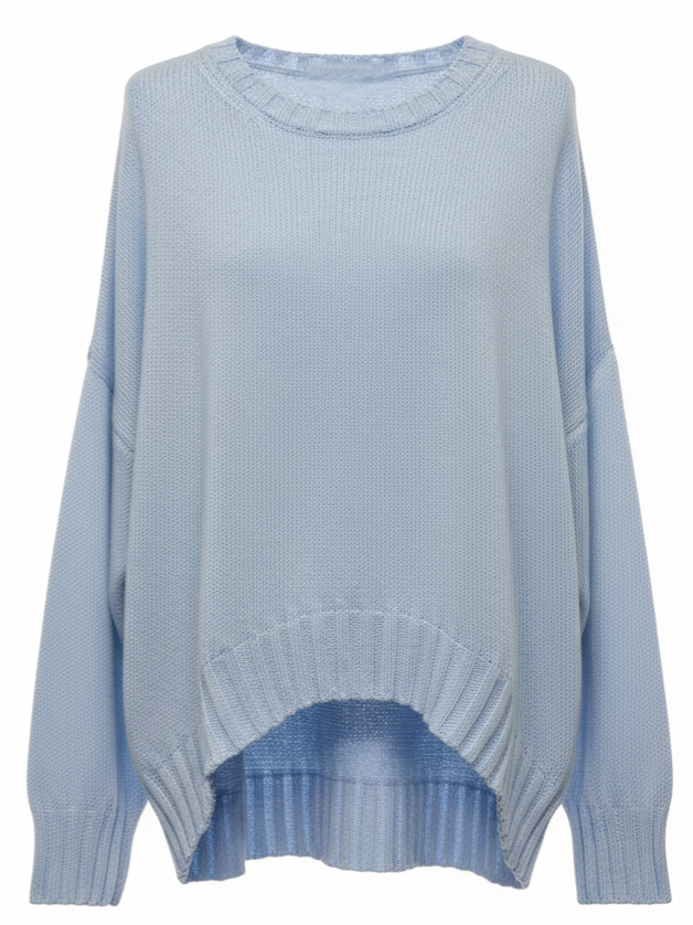 Maglia Nadia – Azzurro polvere donna