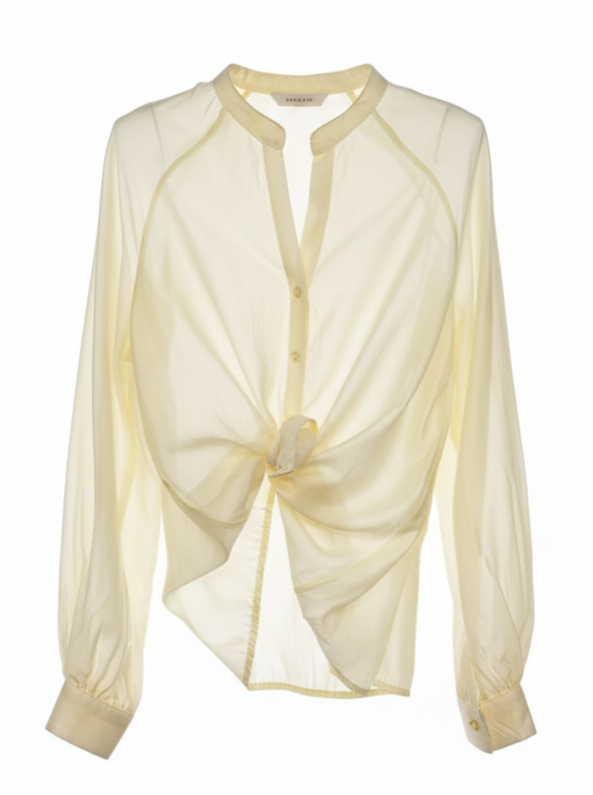 Camicia Althea – Giallo donna