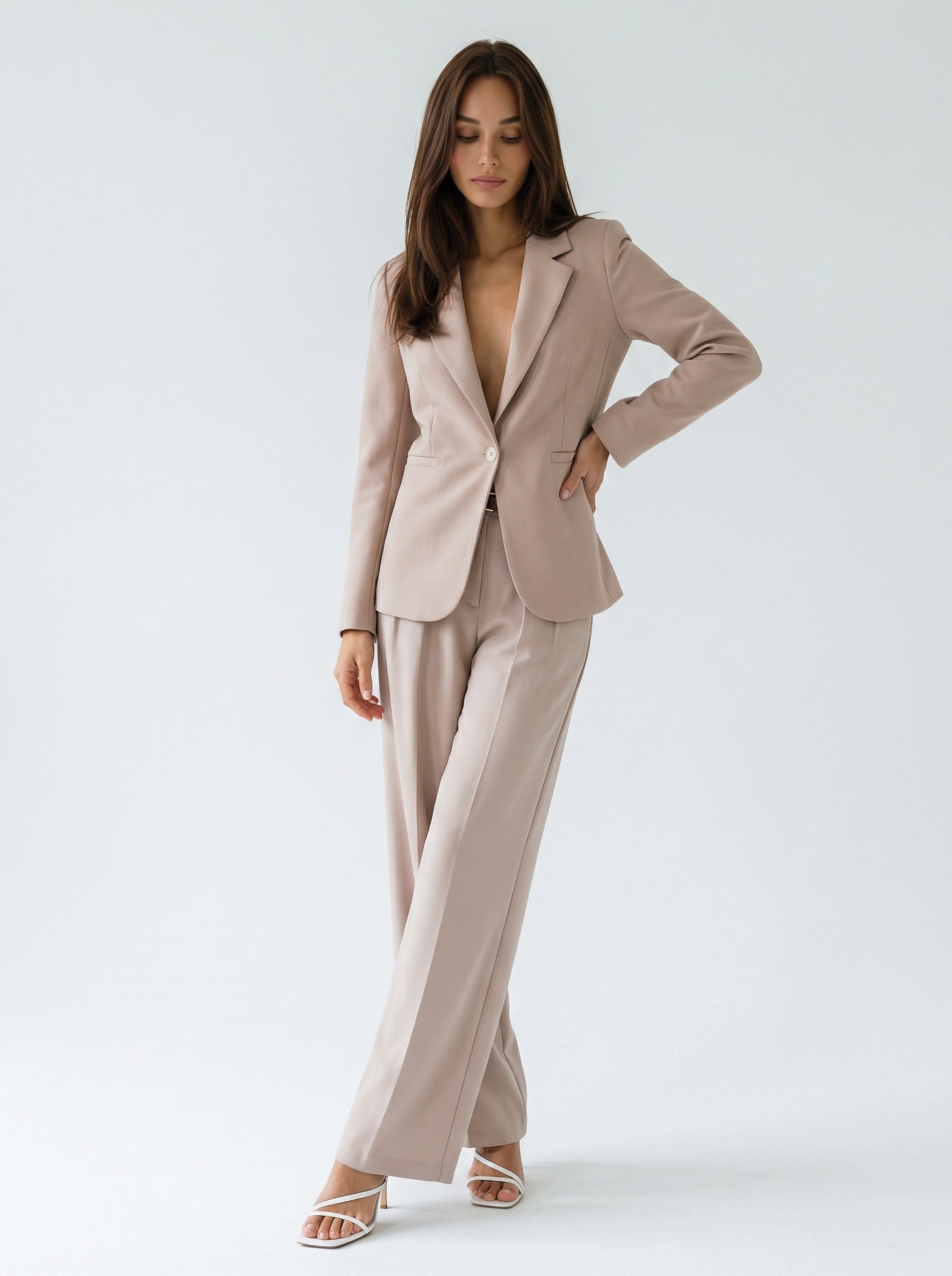 Blazer Aurora - Rosa Cipria donna