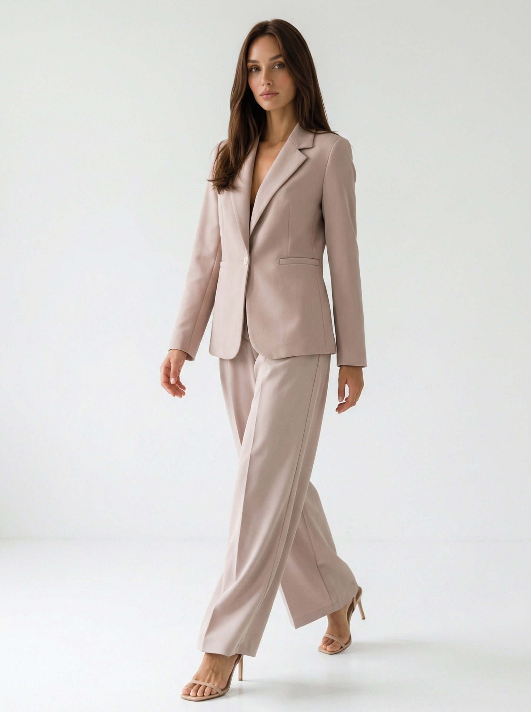 Pantalone Aurora - Rosa Cipria donna