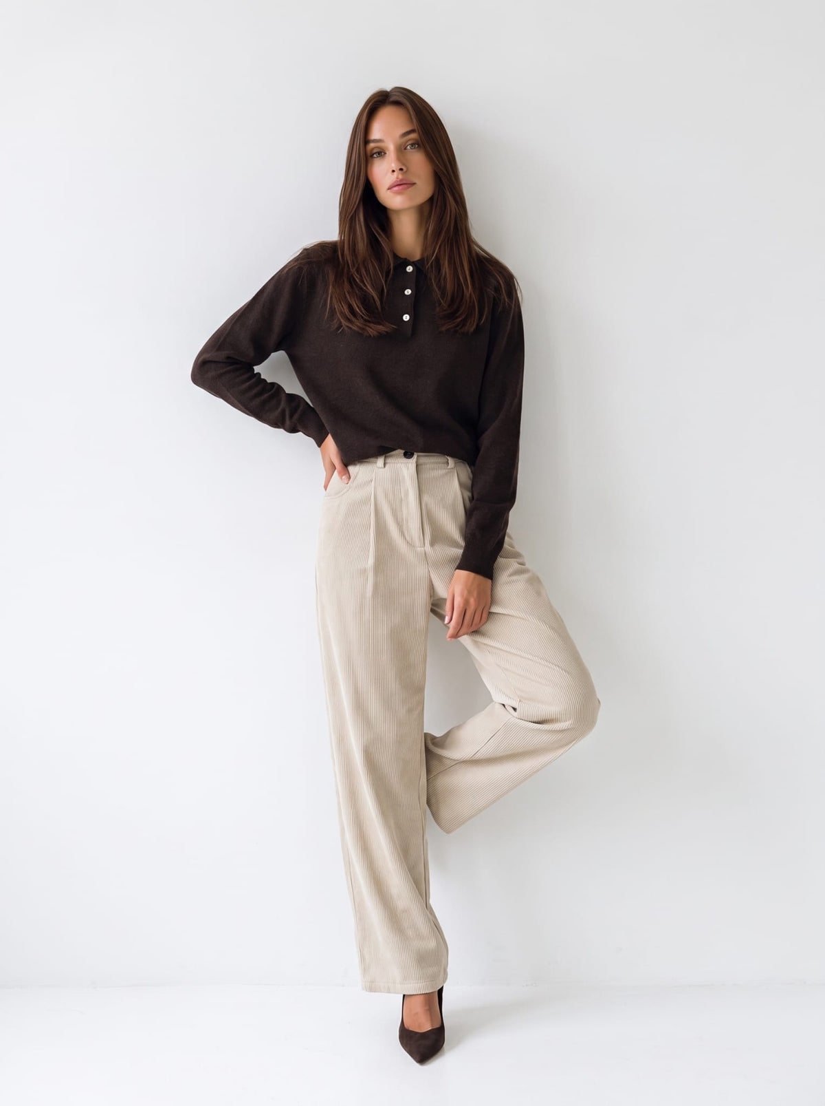 Pantalone Xanthe – Burro Pantalone donna