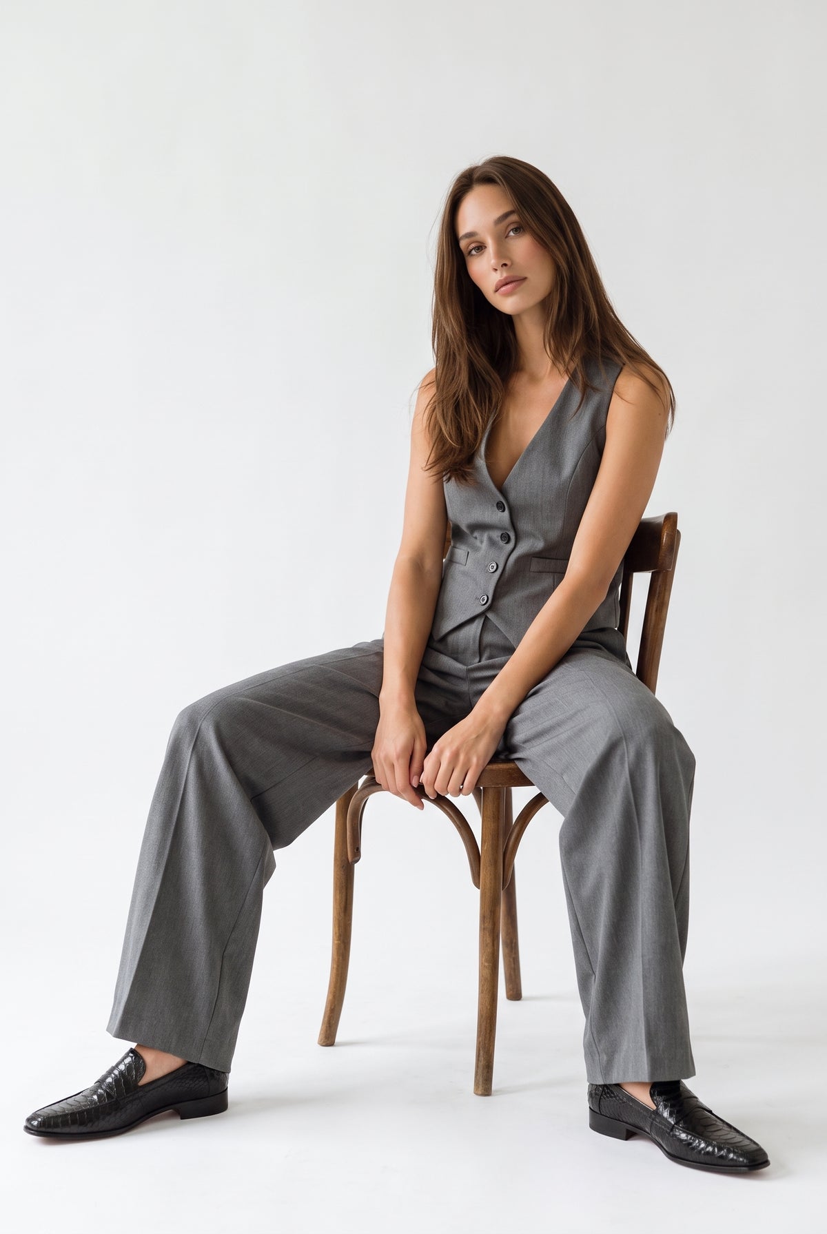 Tailleur Elvire - Grigio Tailleur donna