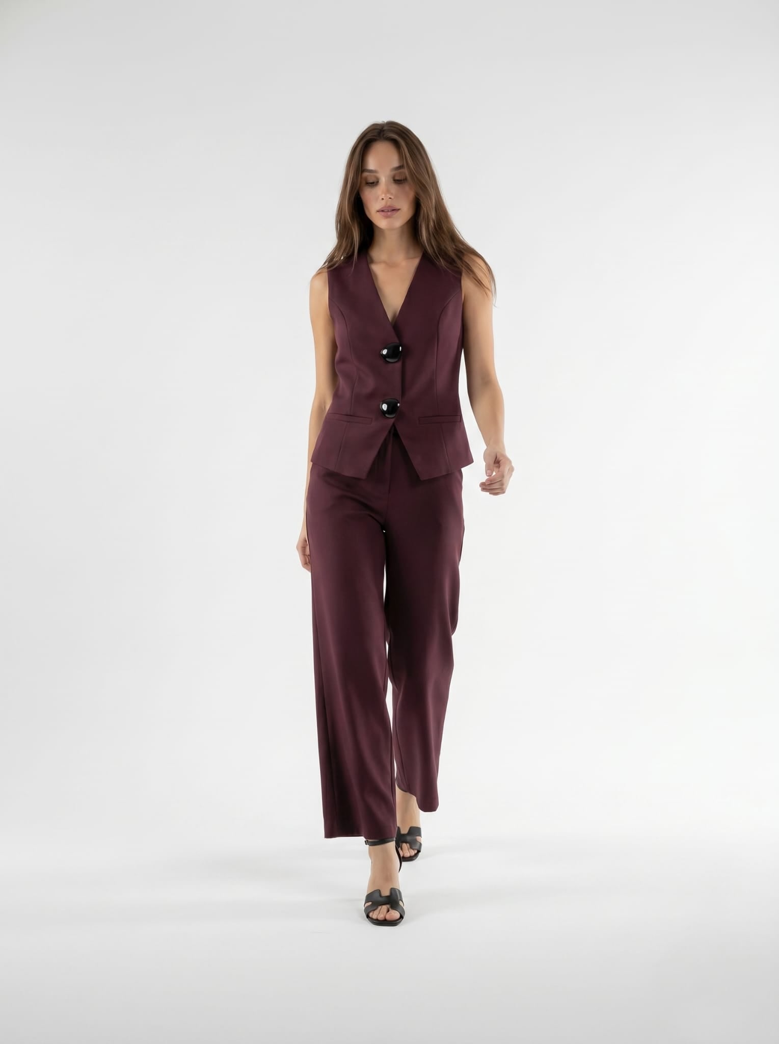 Coordinato Élise - Borgogna donna