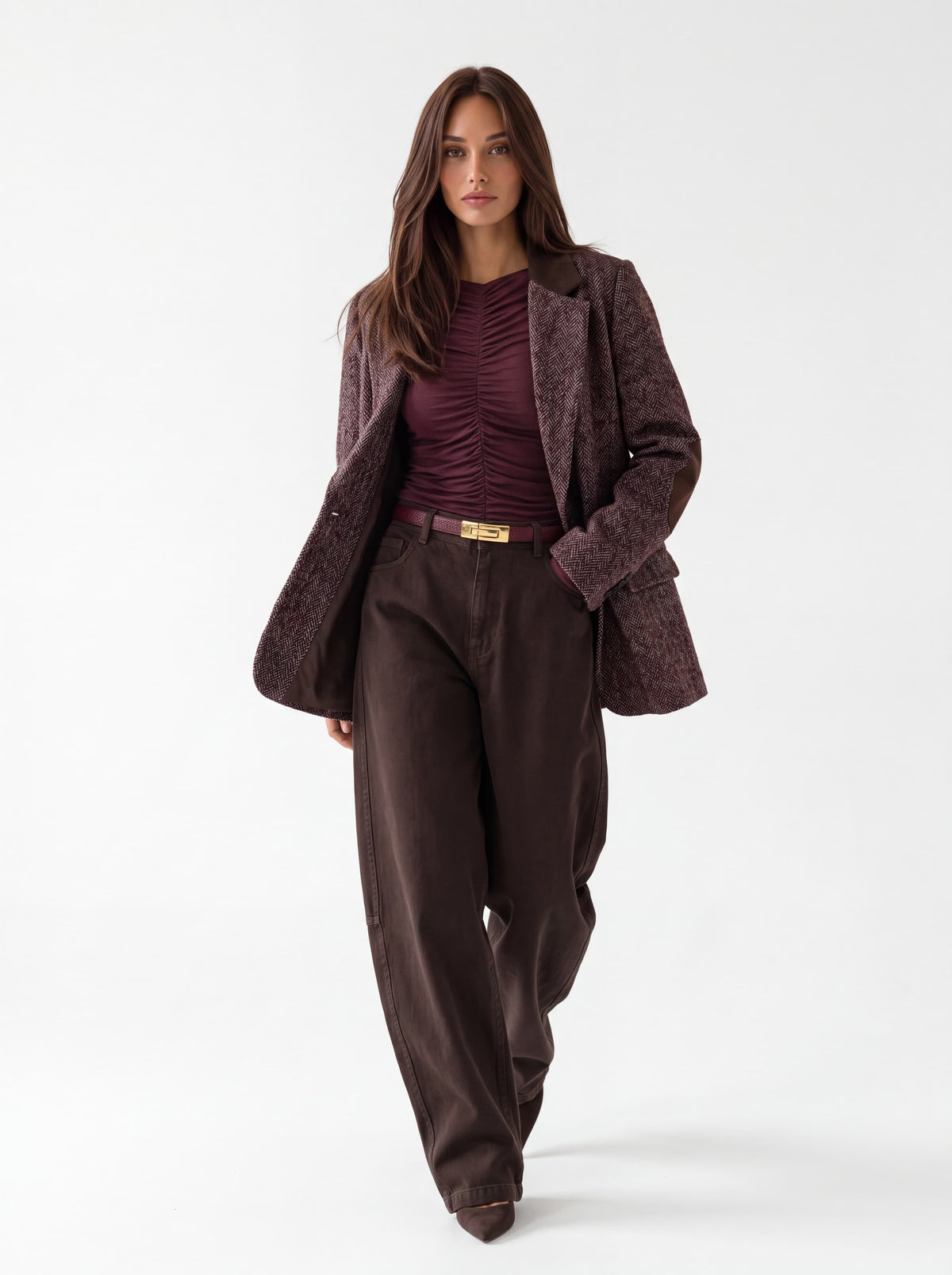 Pantalone Aurore – Marrone Pantalone donna