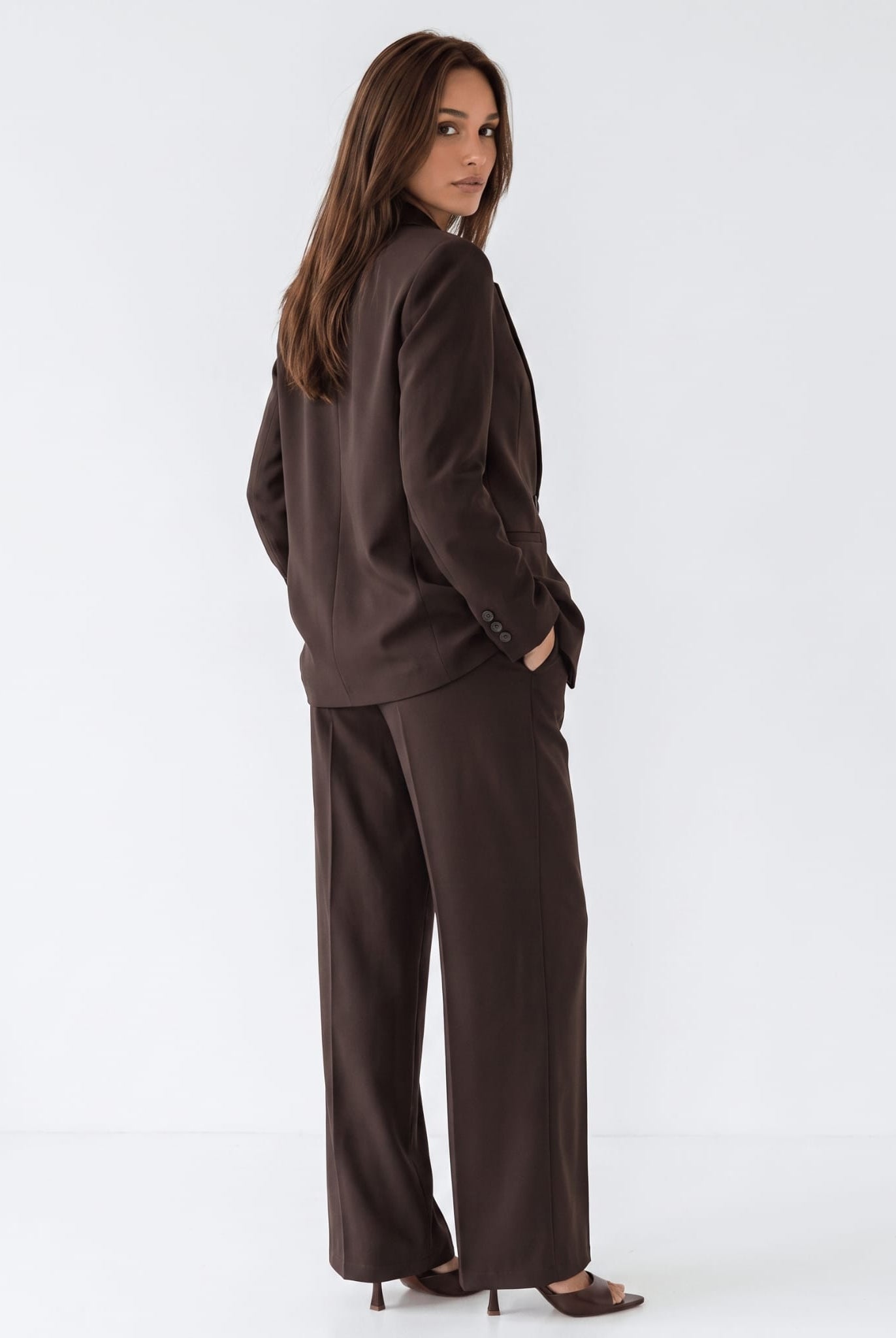 Tailleur Giselle - Marrone Tailleur donna