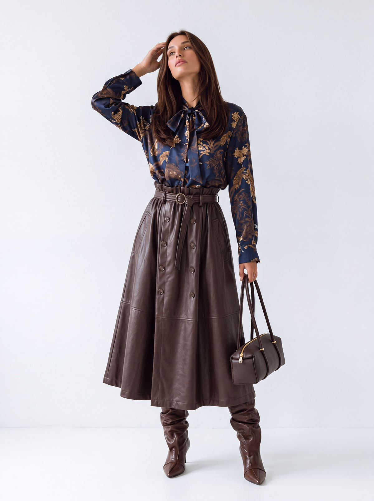 Camicia Théa – Blu scuro Camicia donna