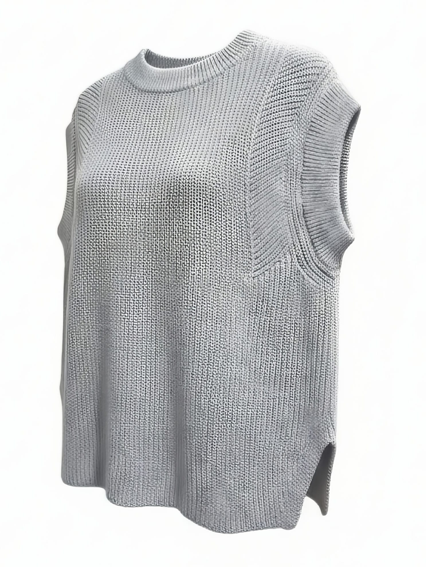 Elisabetta – Gilet morbido in lana Polvere donna