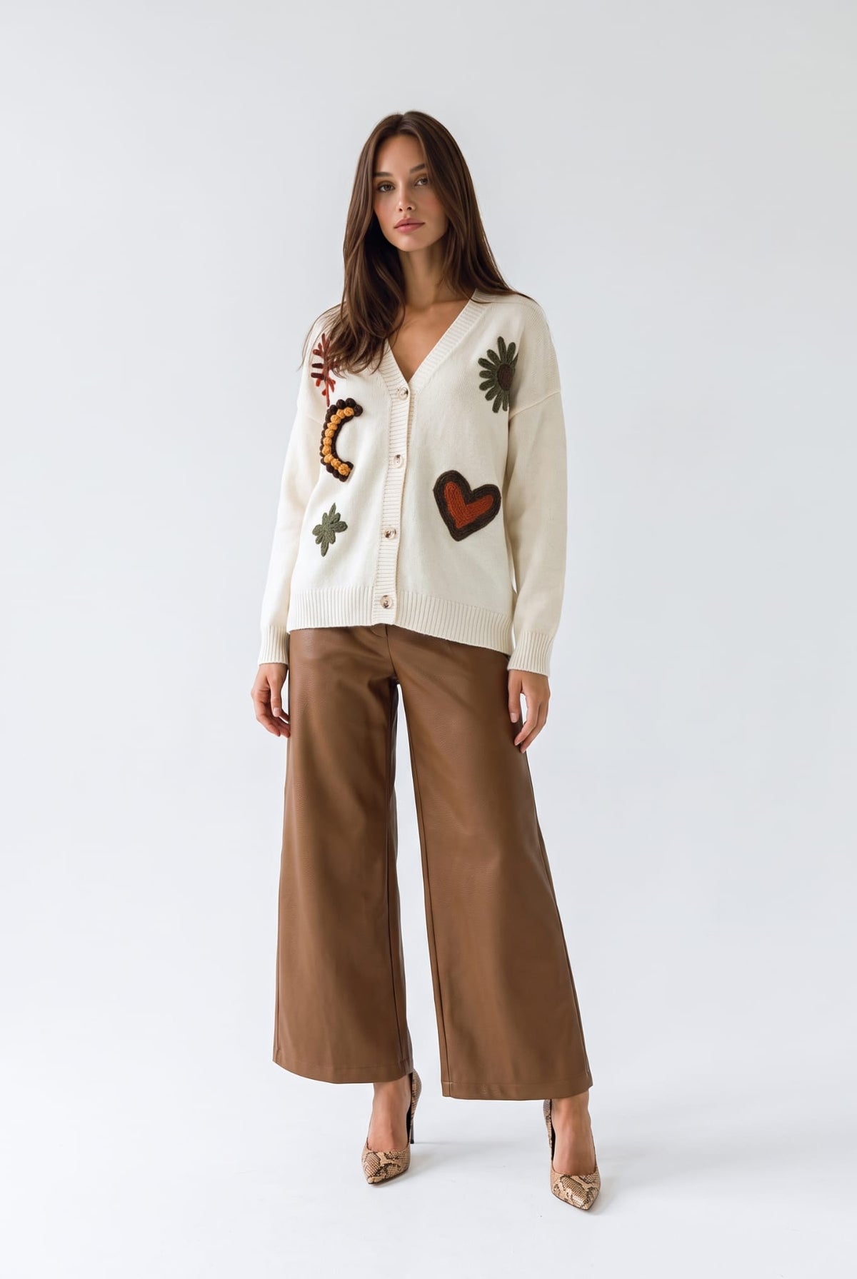 Cardigan Olympe - Panna Cardigan donna