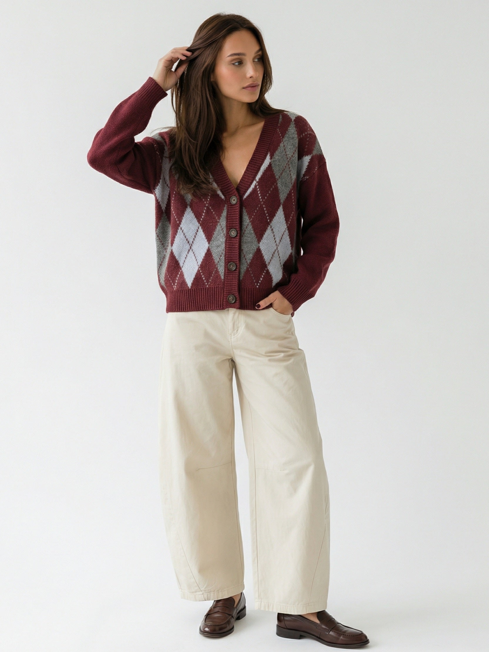 Pantalone Gisella - Panna donna