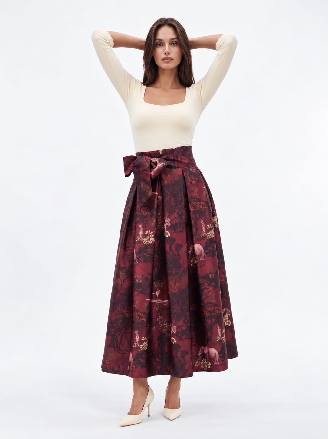 T-Shirt Odette – Panna T-Shirt donna