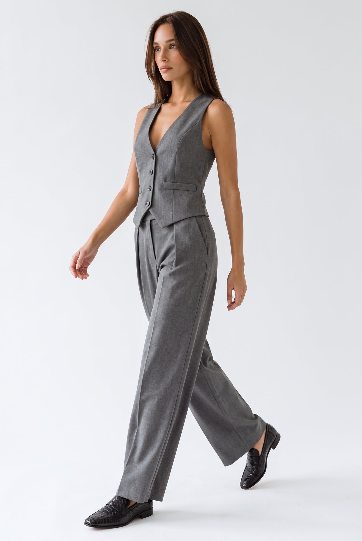 Tailleur Elvire - Grigio Tailleur donna