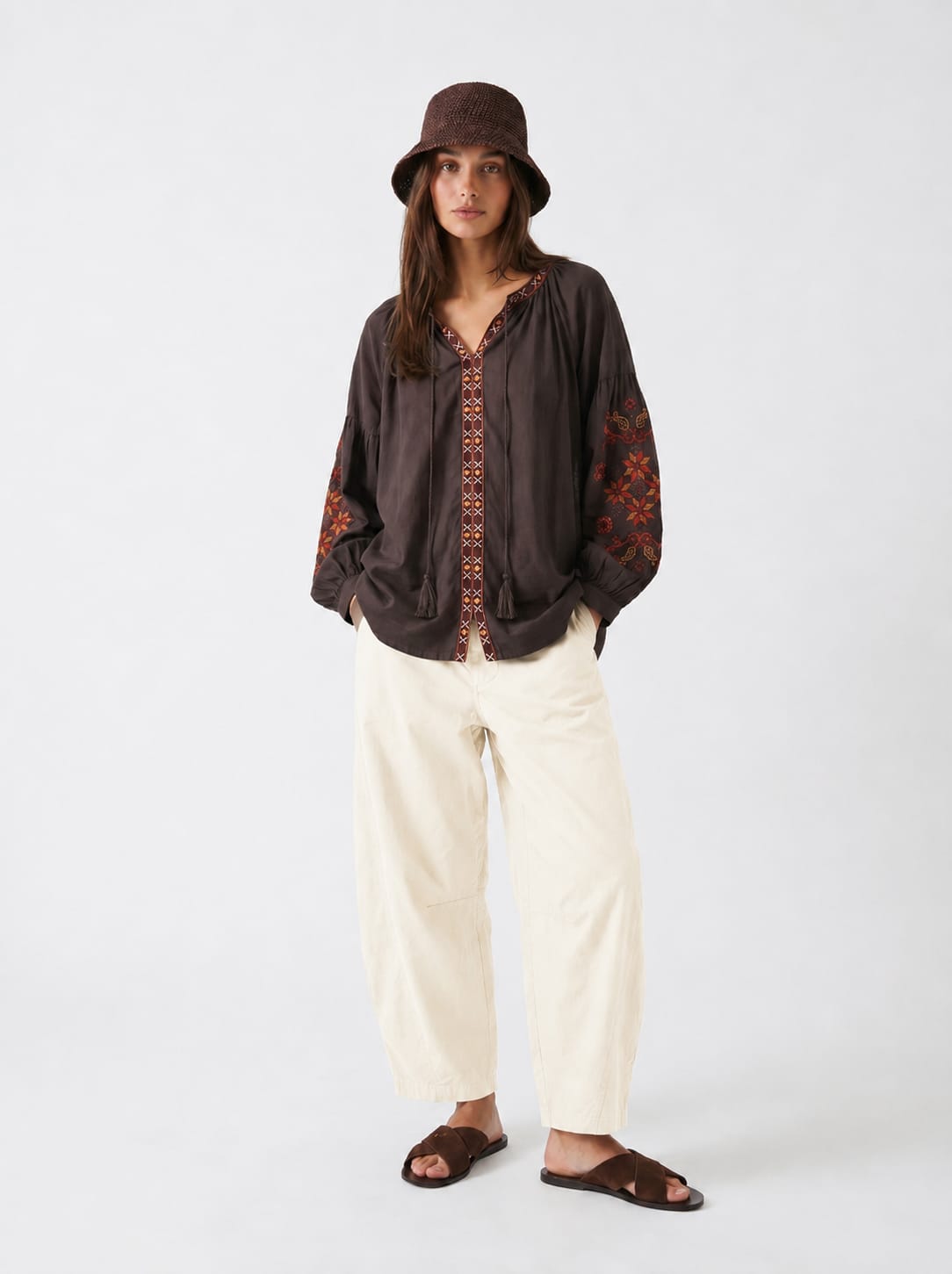 Blusa Medea - Marrone donna