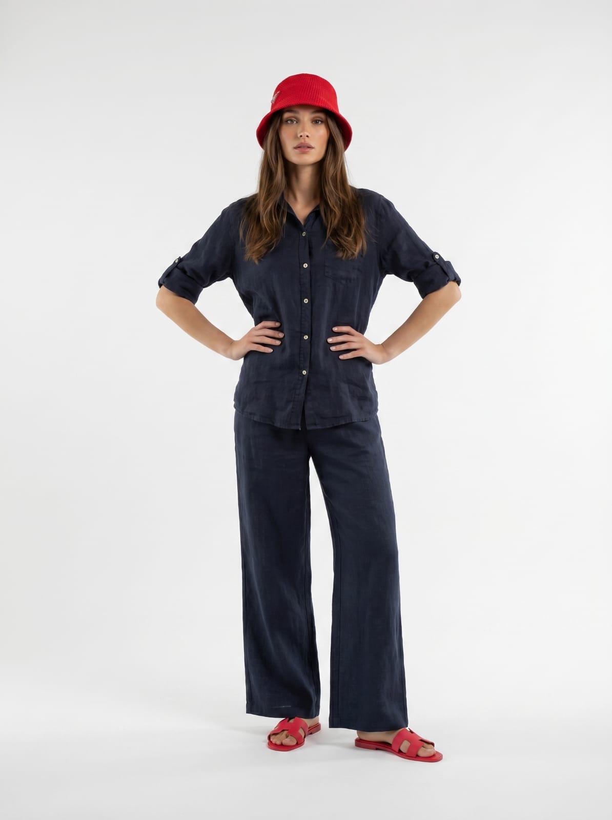 Coordinato Malaga - Blu donna