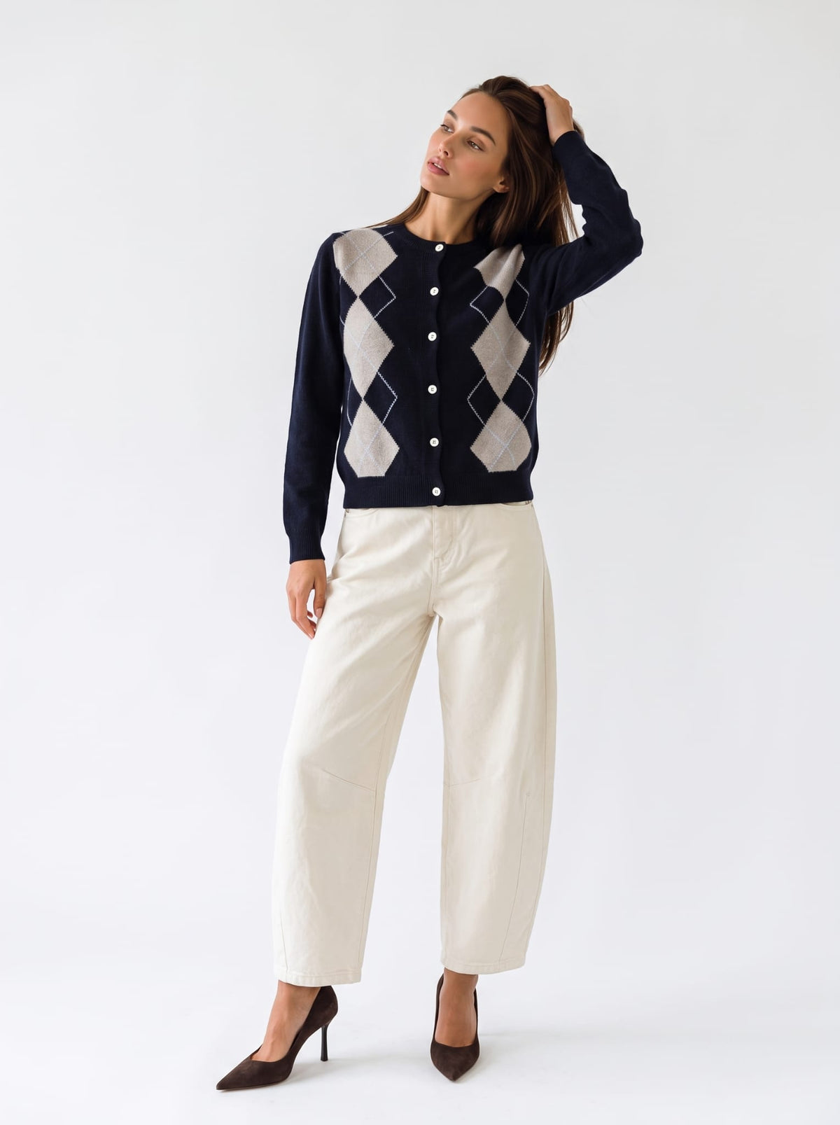 Cardigan Capucine – Blu Cardigan donna