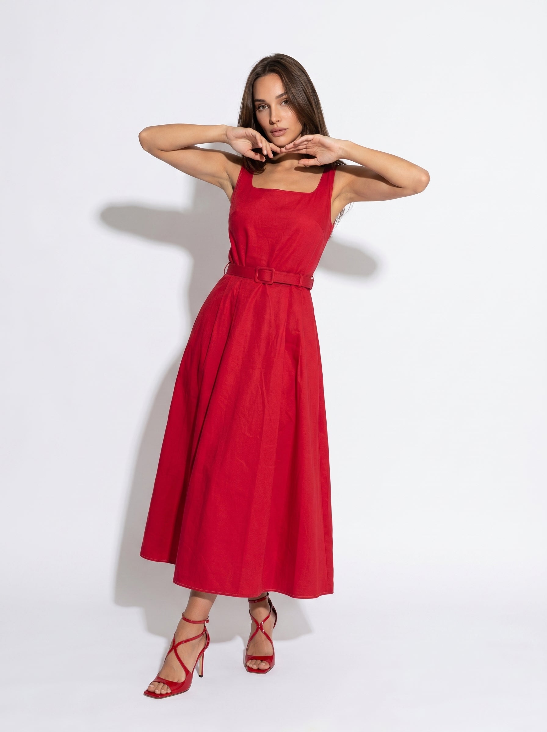 Abito Sakura - Rosso donna