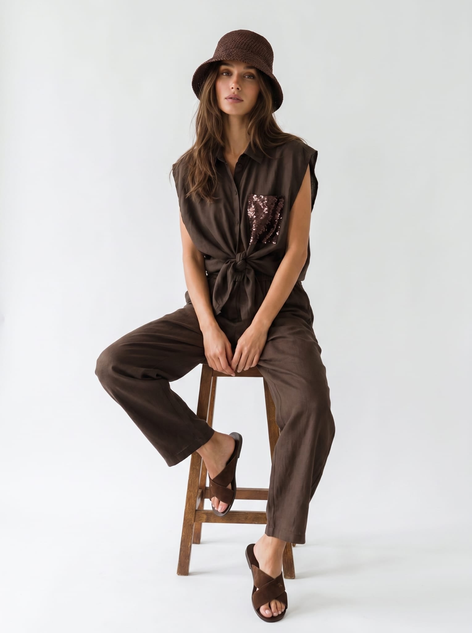 Coordinato Penelope - Marrone donna