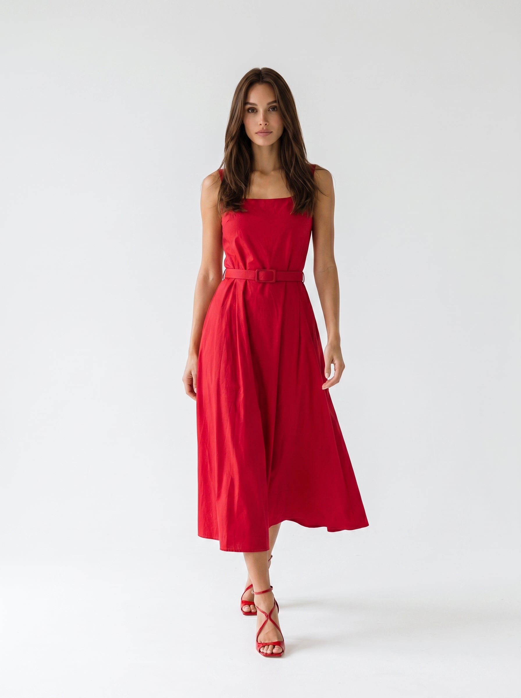 Abito Sakura - Rosso donna