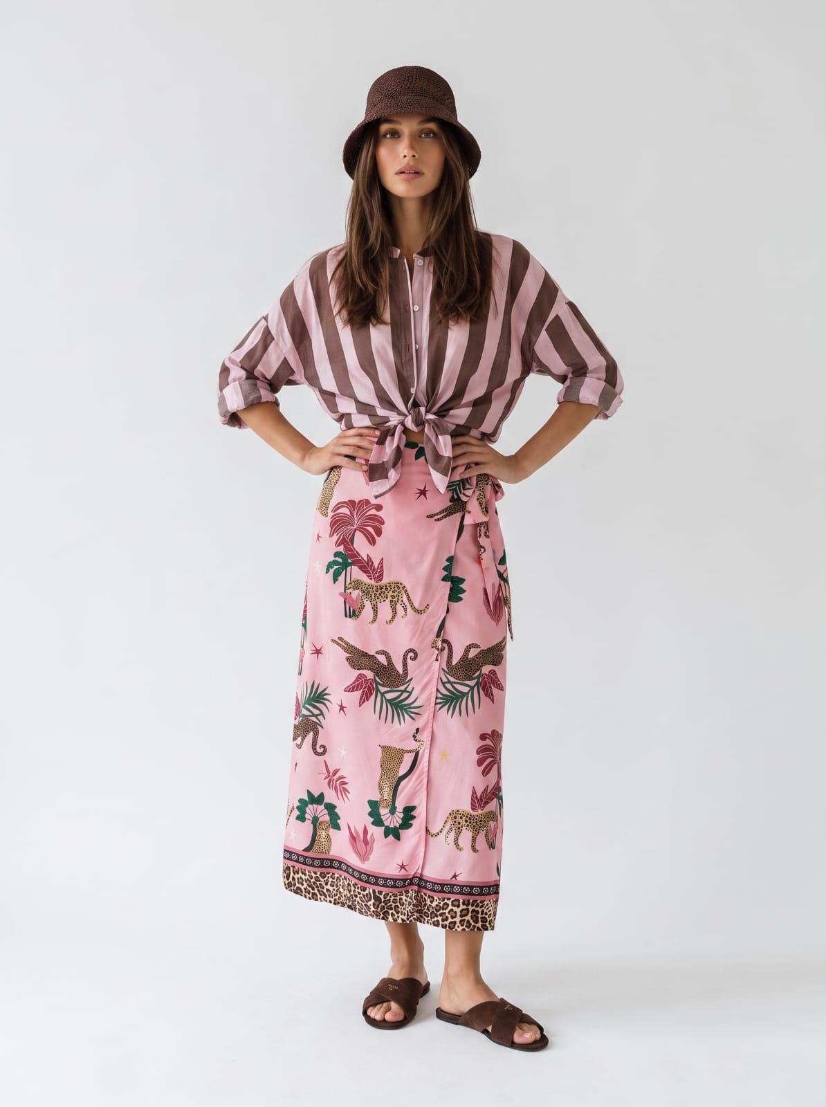 Camicia Naima - Rosa donna