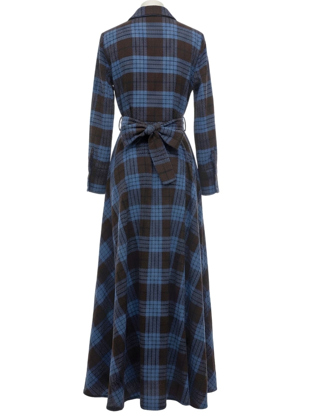 Abito Giselle - Marrone e Celeste donna