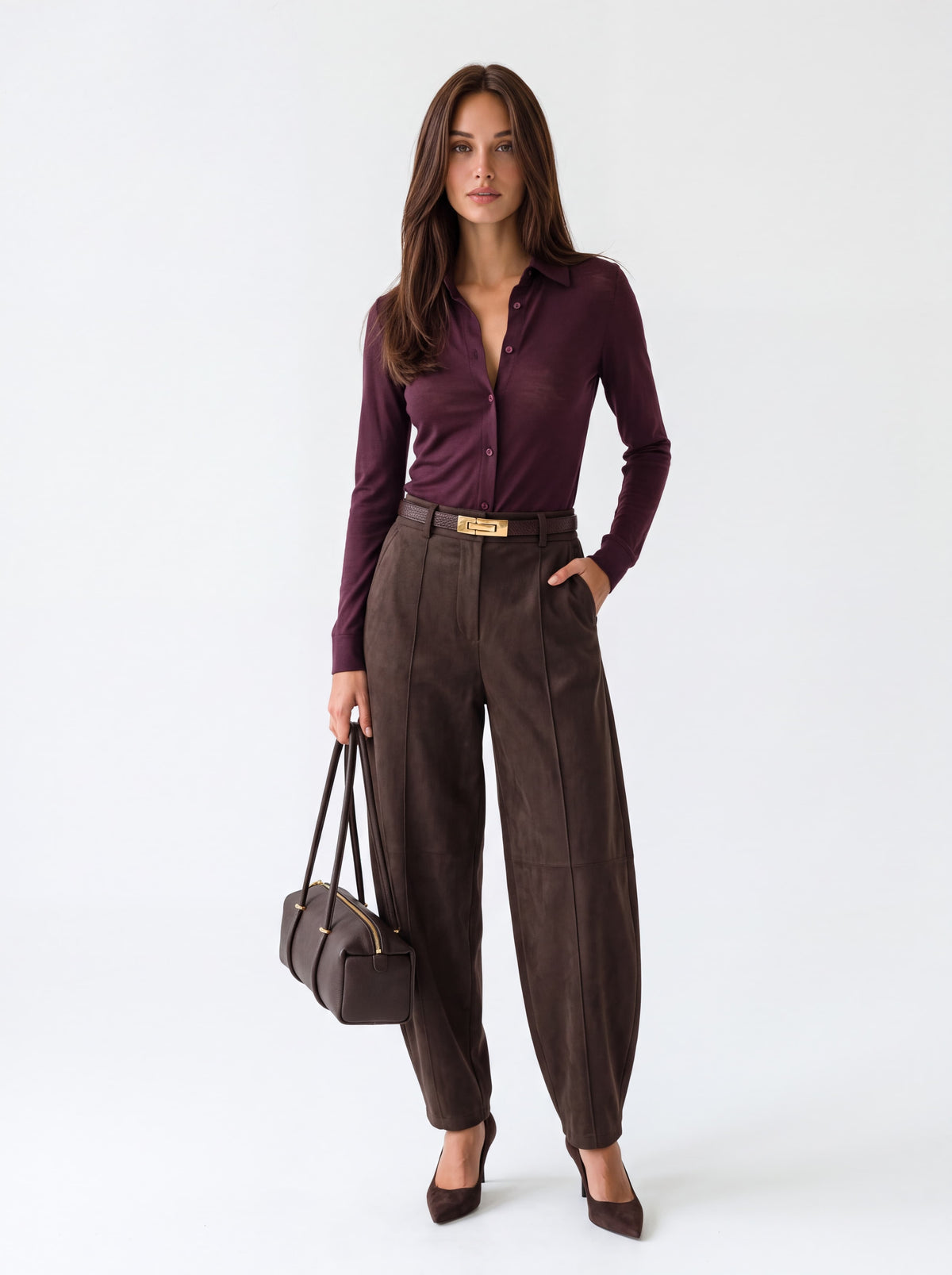 Camicia Osmée – Bordeaux Camicia donna