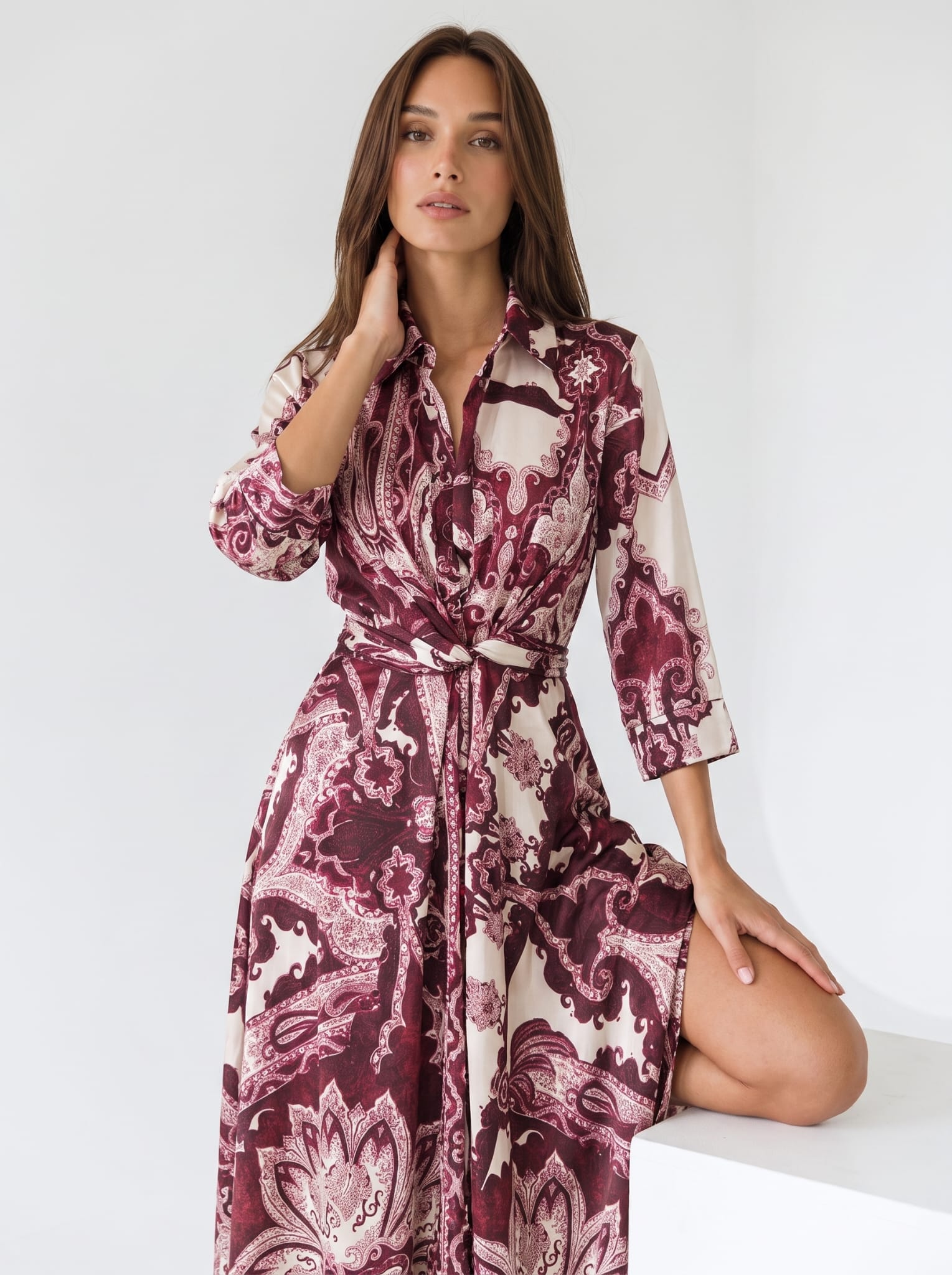 Abito Dalia - Bordeaux Abito donna