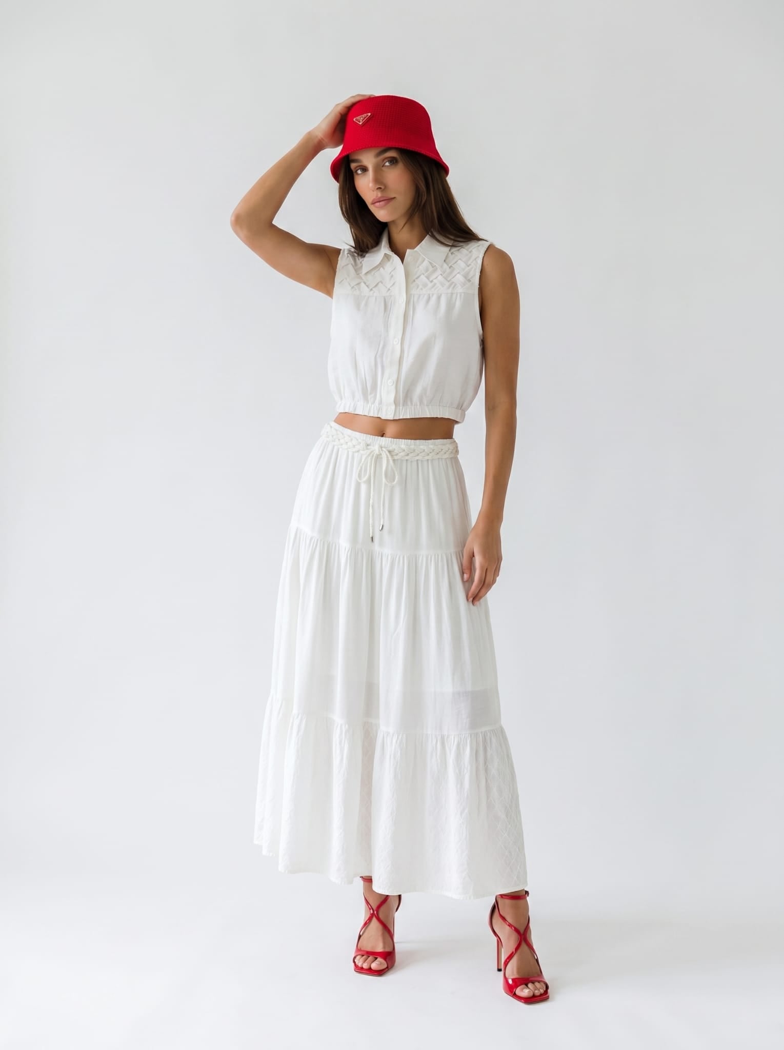 Coordinato Selene - Bianco donna