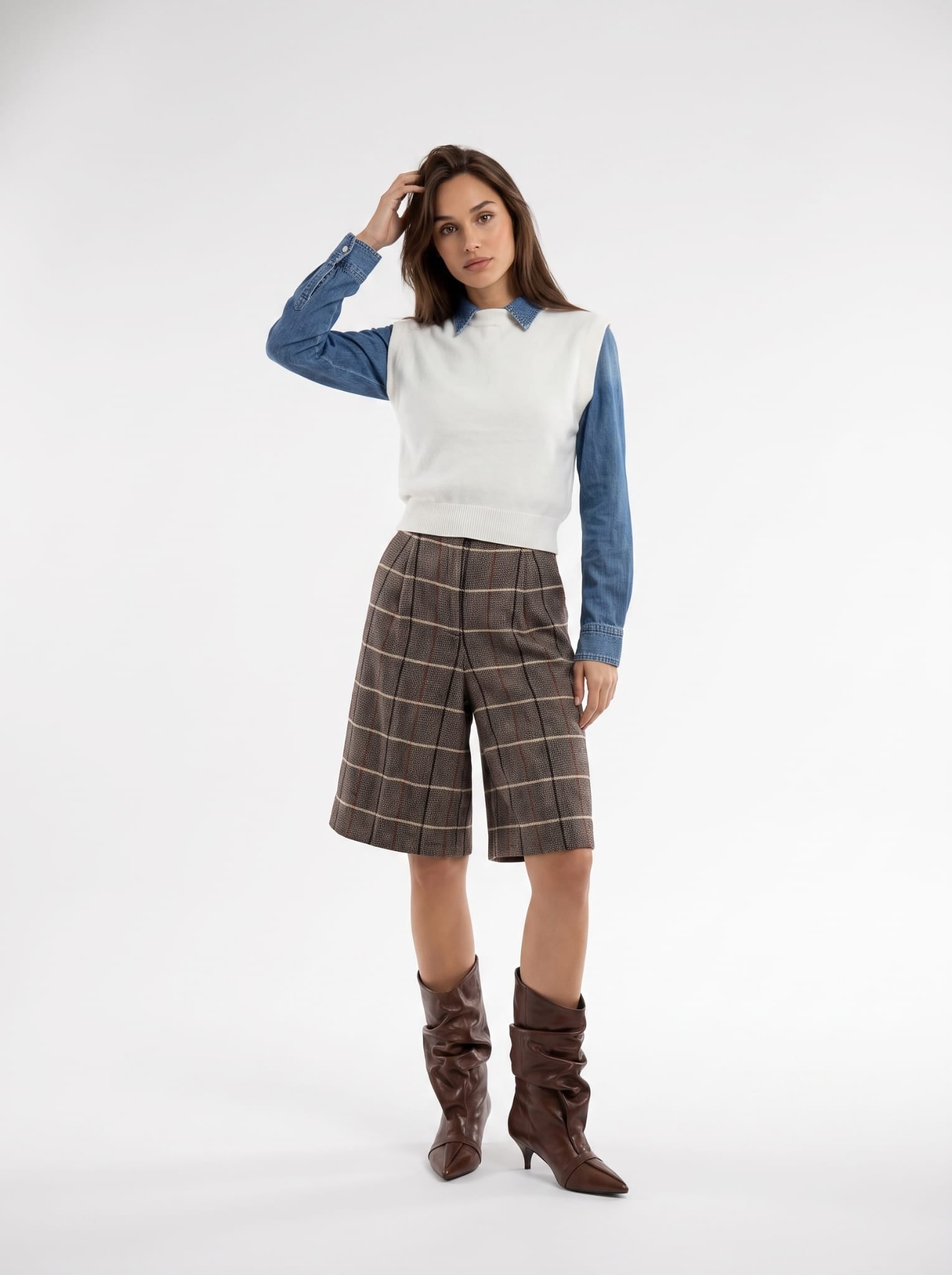 Smanicato Aveline - Panna Maglia donna