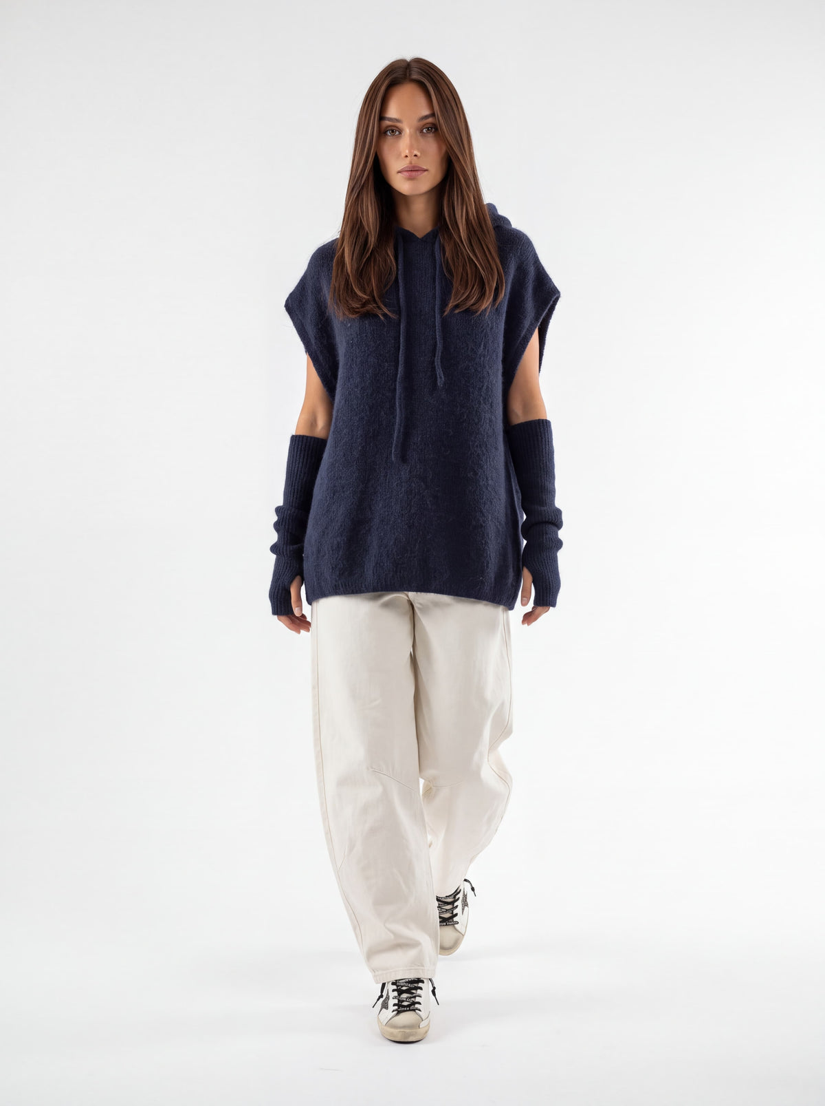 Maxi Pull Orielle – Blu Maglia donna