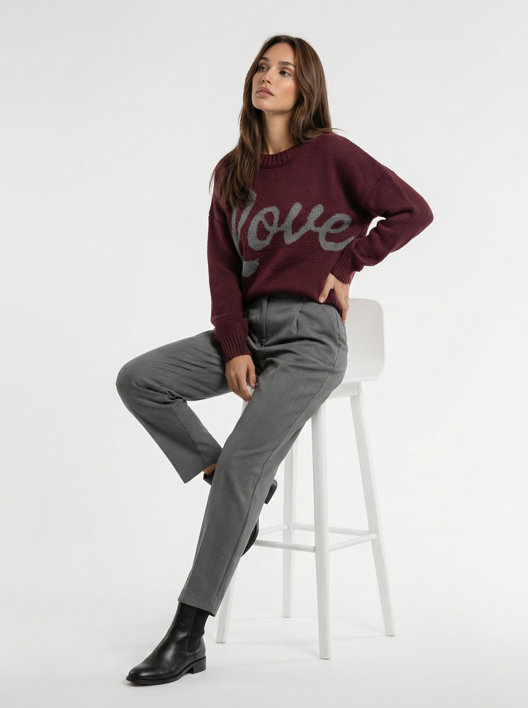 Pantalone Irina - Grigio donna