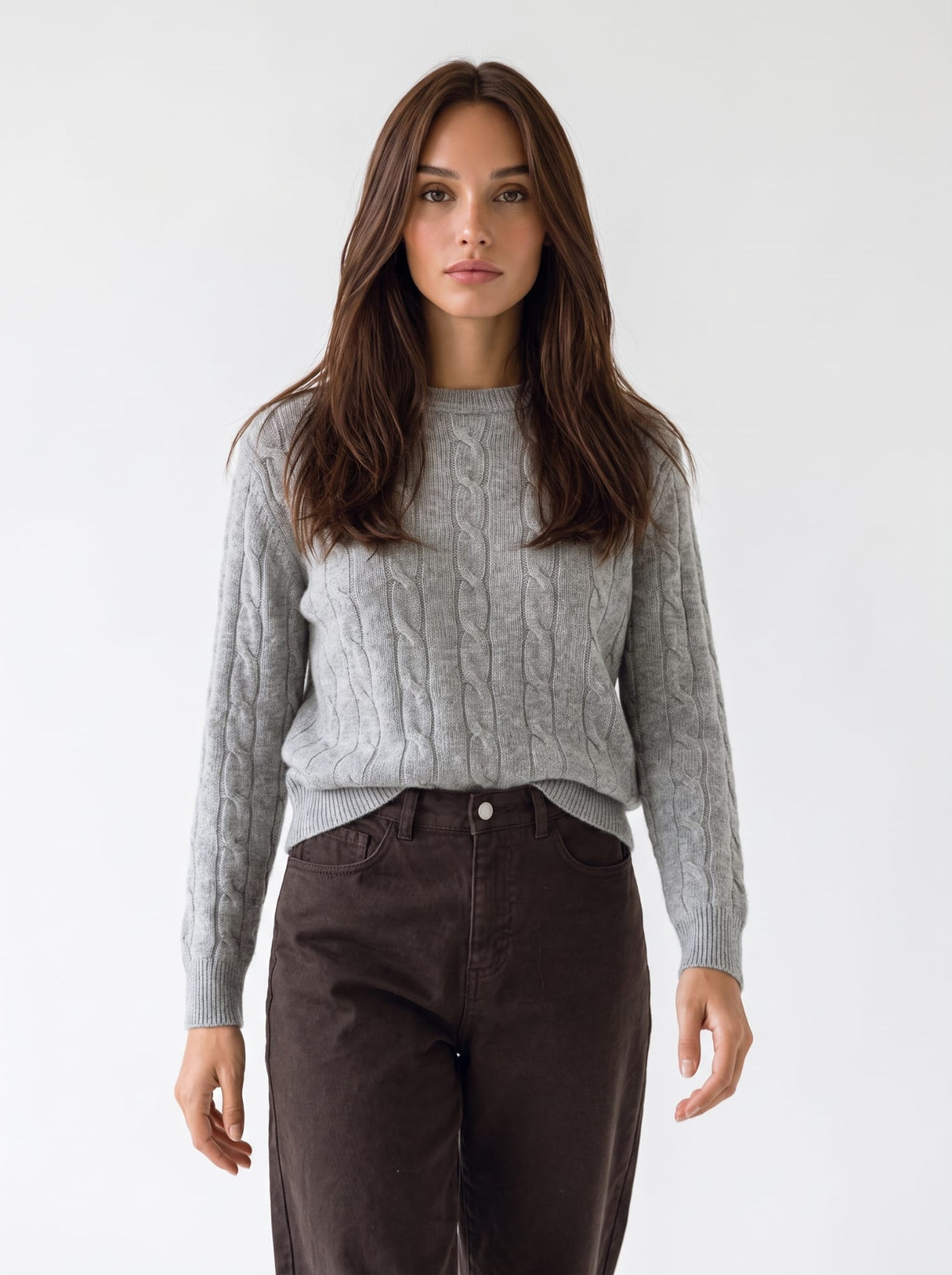 Pullover Sidonie – Grigio medio Maglia donna