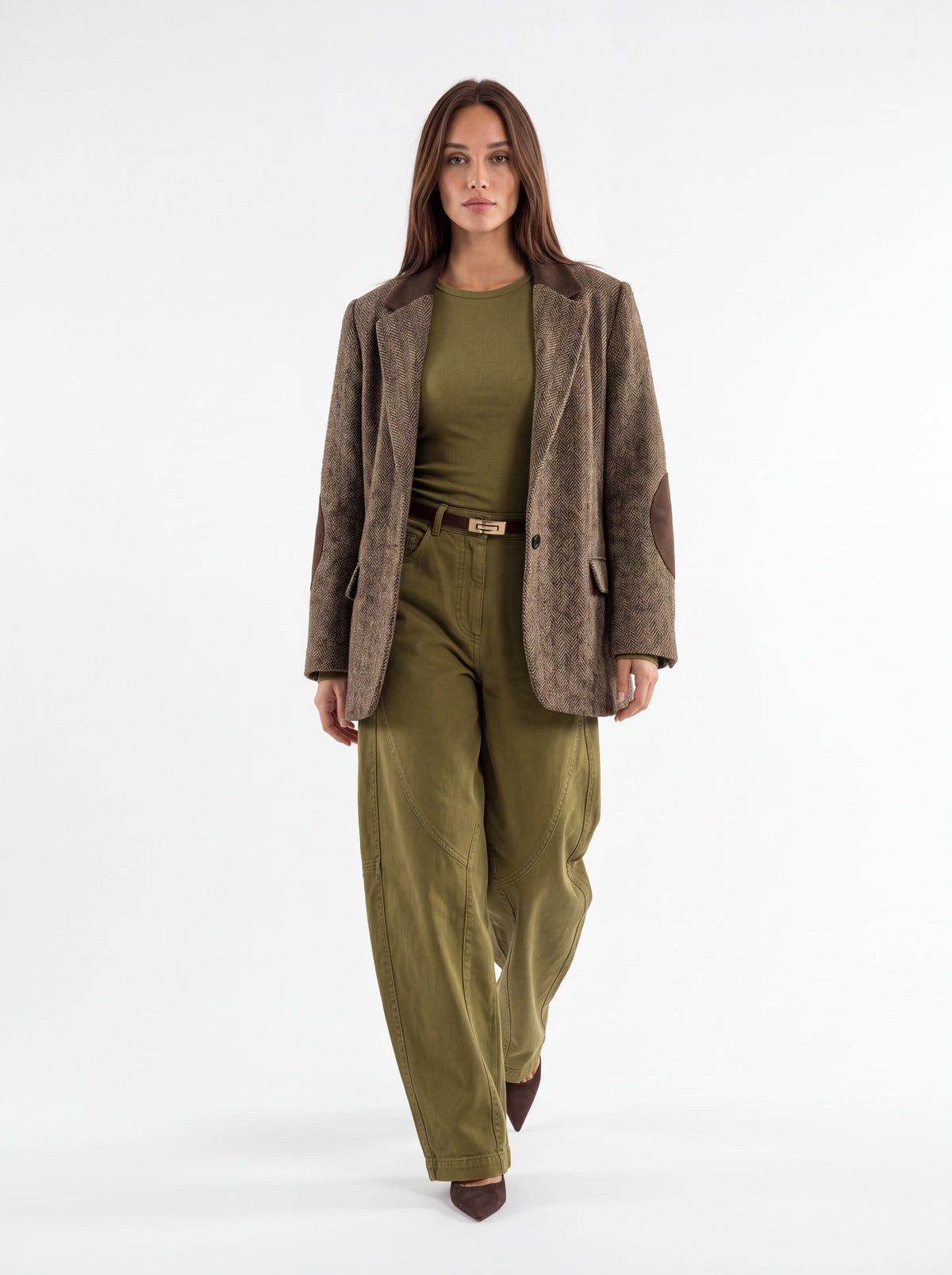 Pantalone Aurore – Verde Oliva Pantalone donna