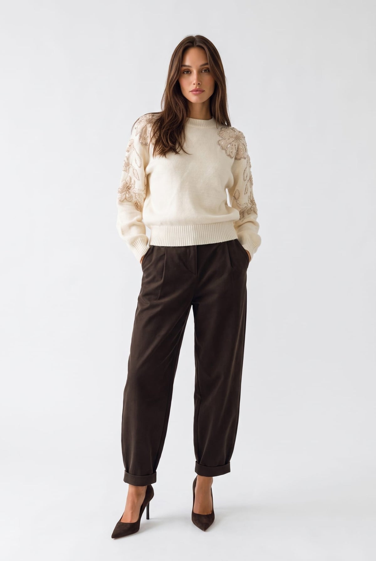 Pullover Cléophée - Panna Maglia donna