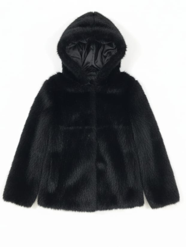 Pelliccia Clio - Nero donna