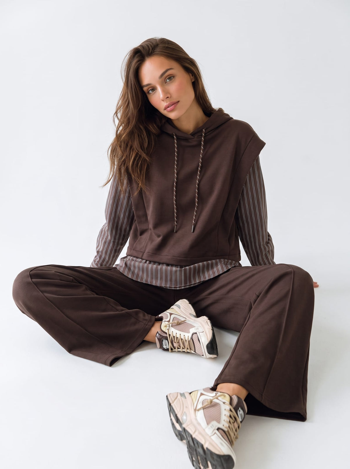 Coordinato Iria – Marrone Coordinato donna