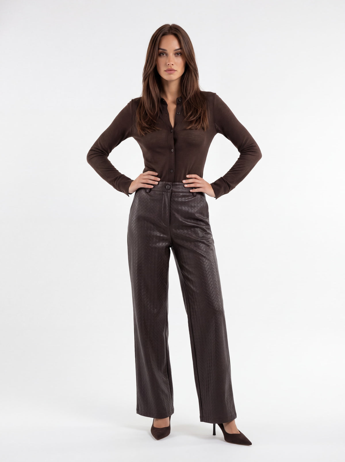 Camicia Osmée – Marrone Camicia donna