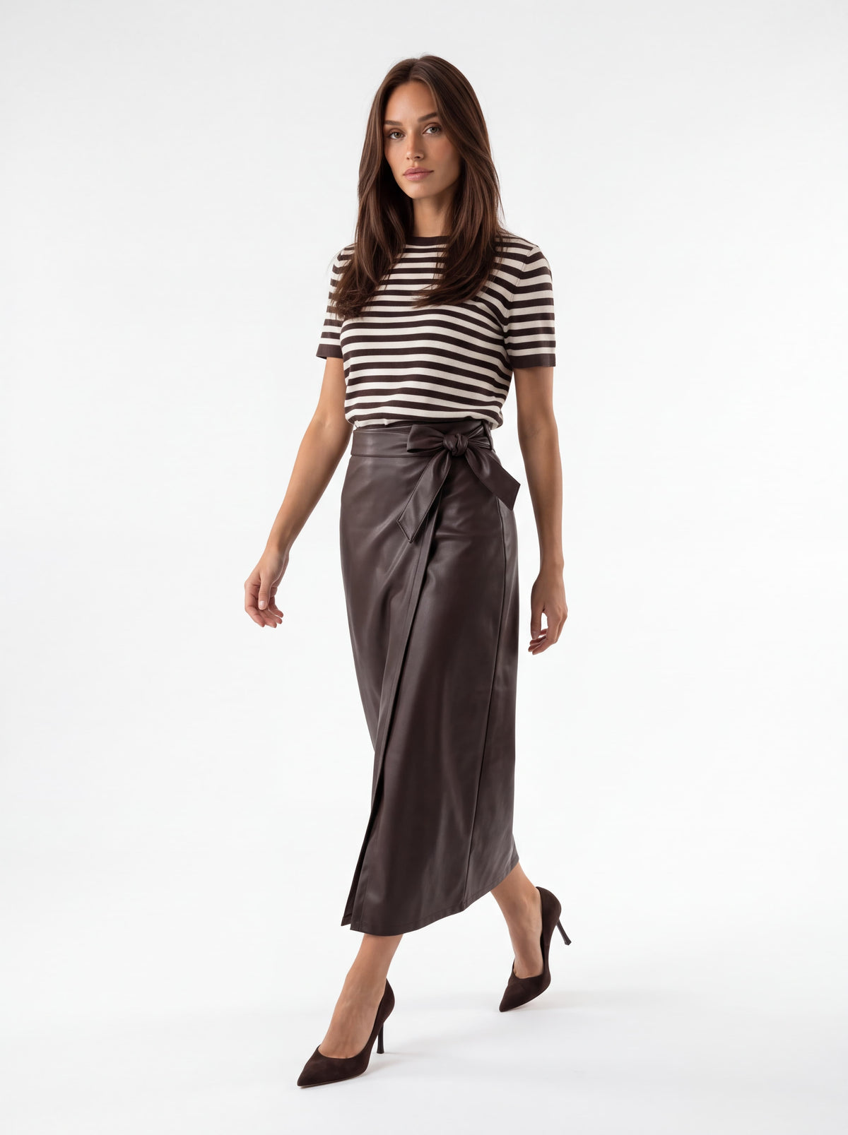 Pullover Solange – Marrone / Burro Maglia donna