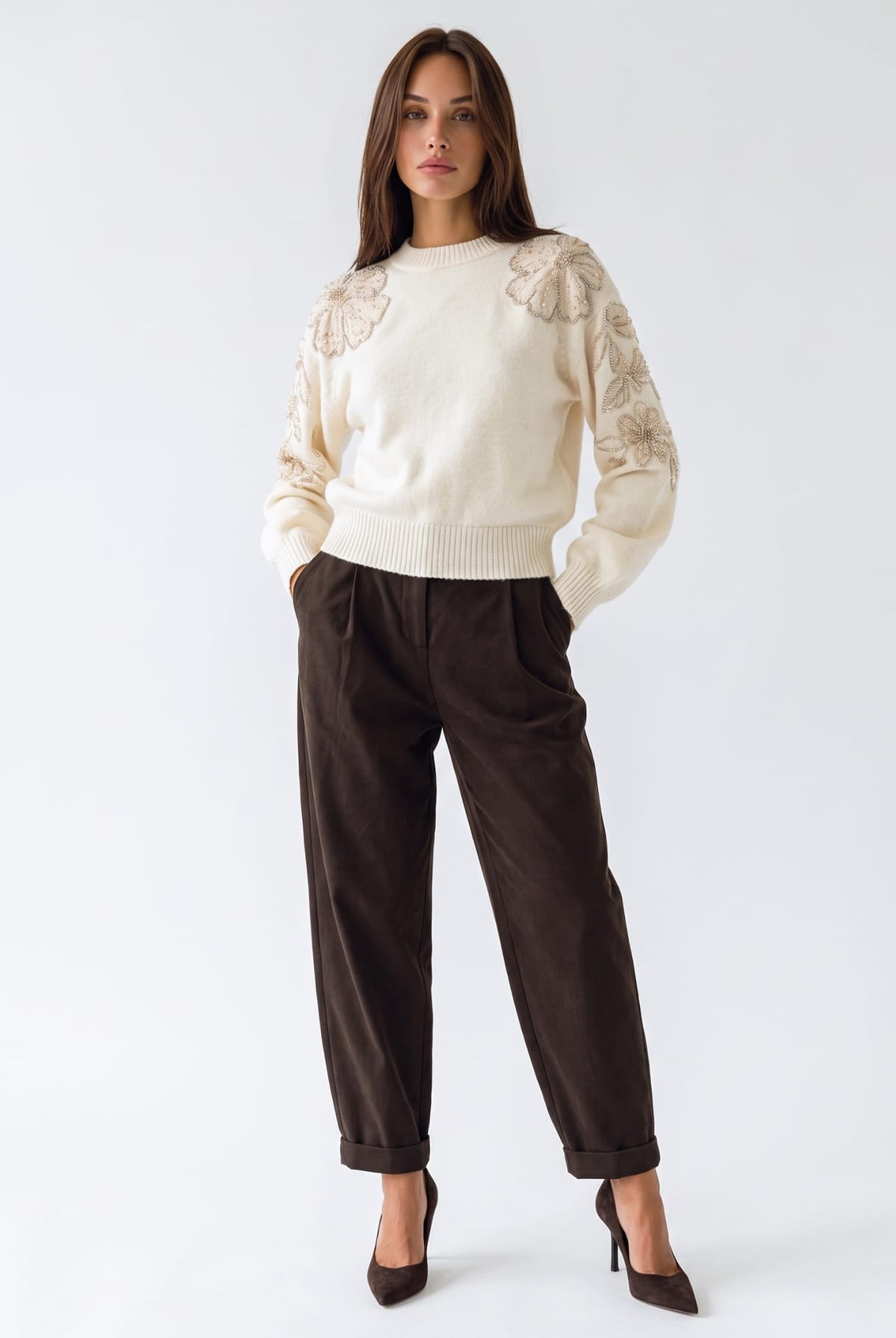 Pullover Cléophée - Panna Maglia donna