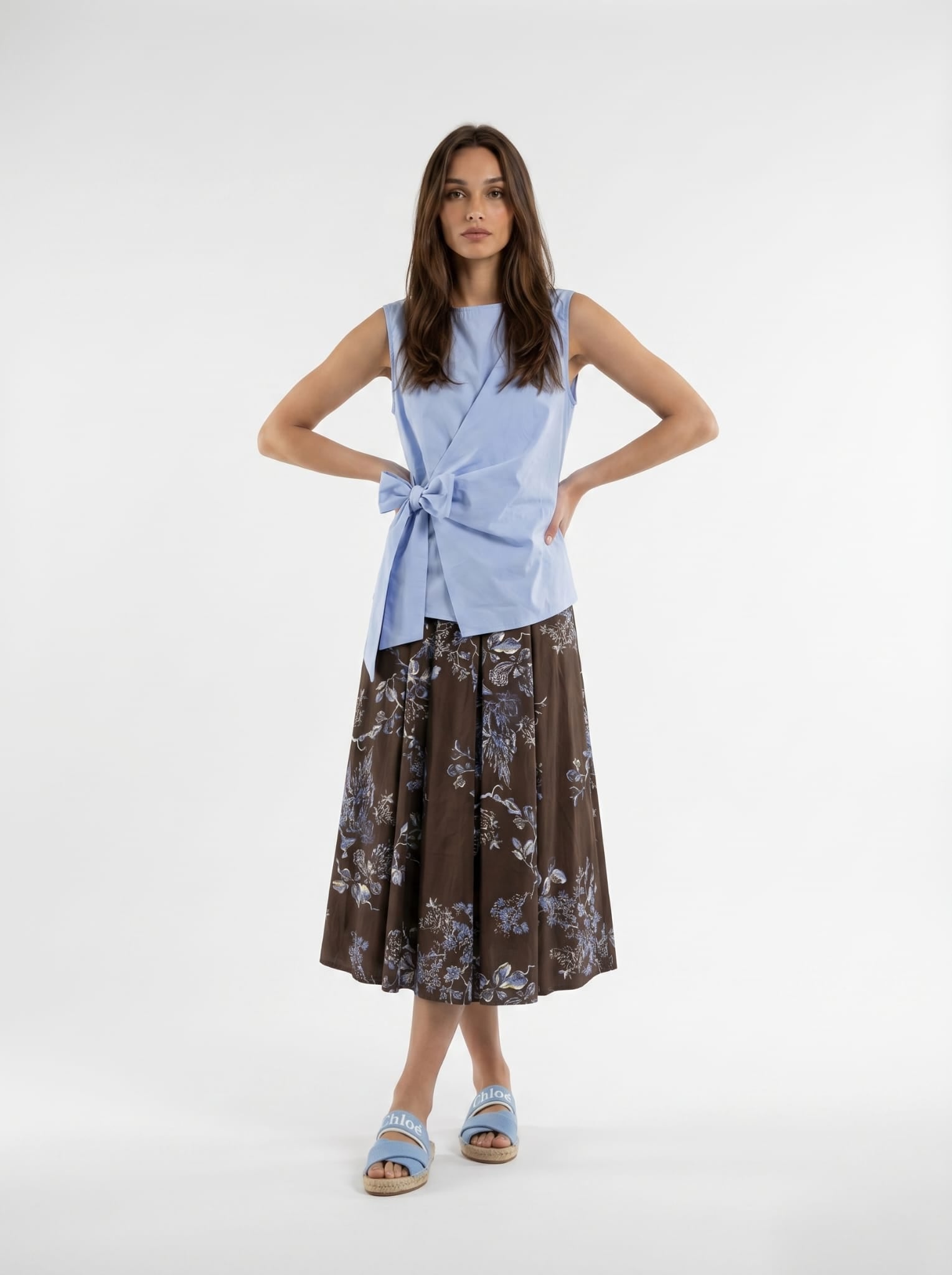 Camicia Amal - Azzurro donna