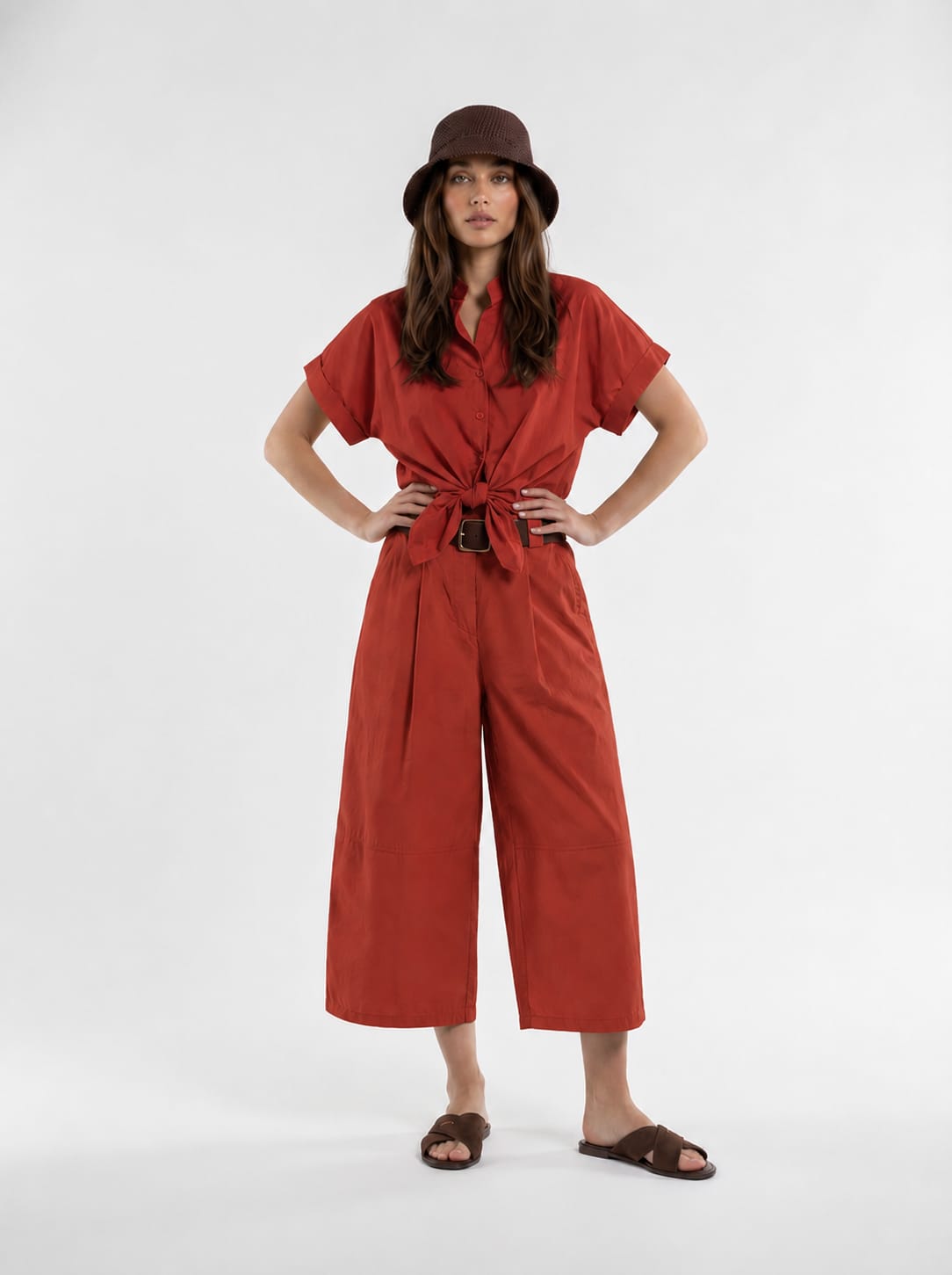 Pantalone Audrey - Ruggine donna