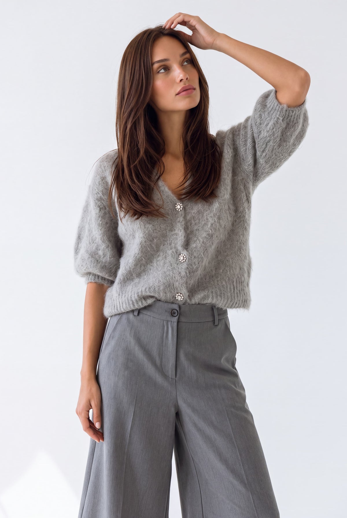 Cardigan Colette – Grigio Cardigan donna