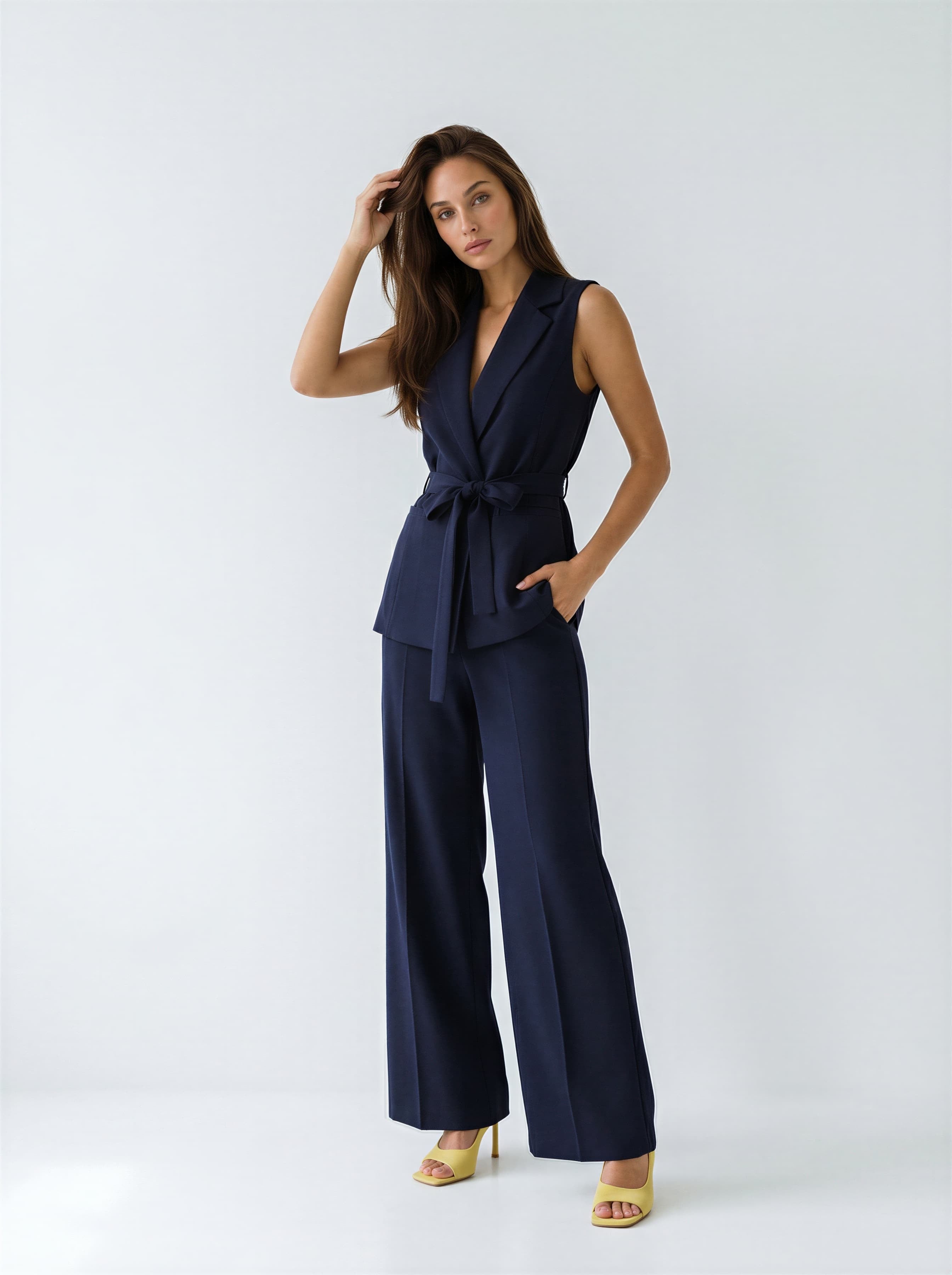 Tailleur Selmira - Blu donna