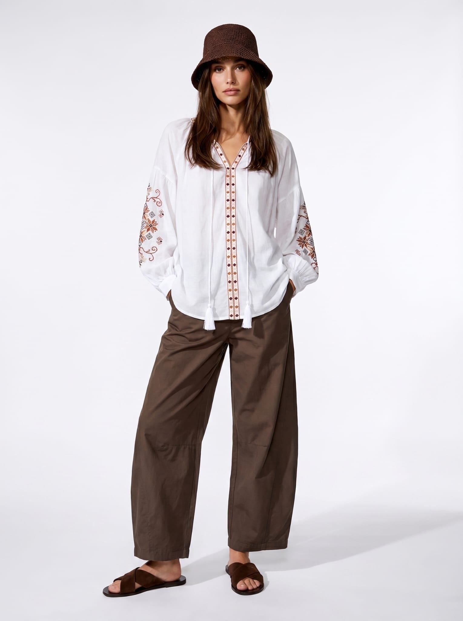 Blusa Medea - Bianco donna