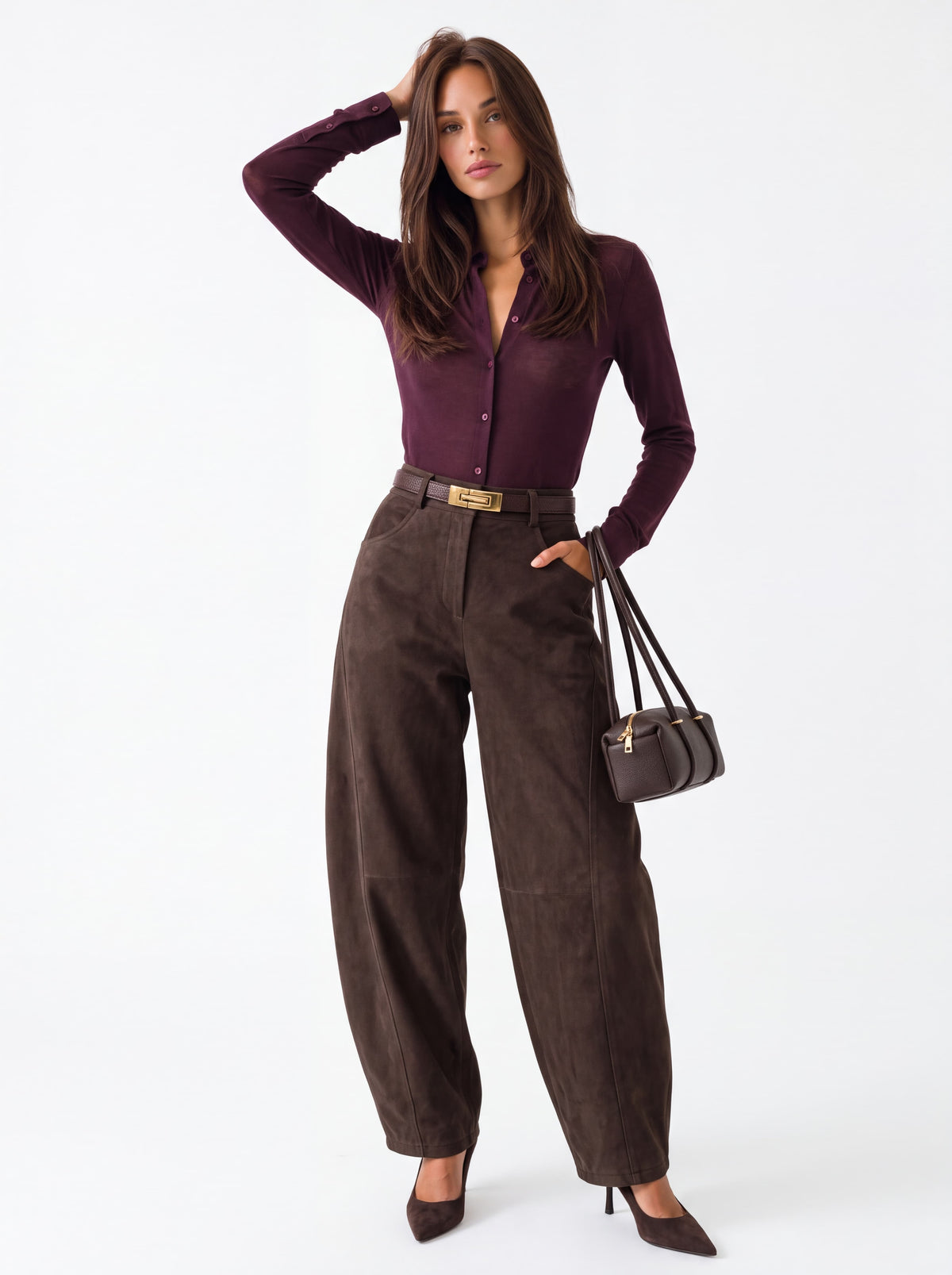Camicia Osmée – Bordeaux Camicia donna