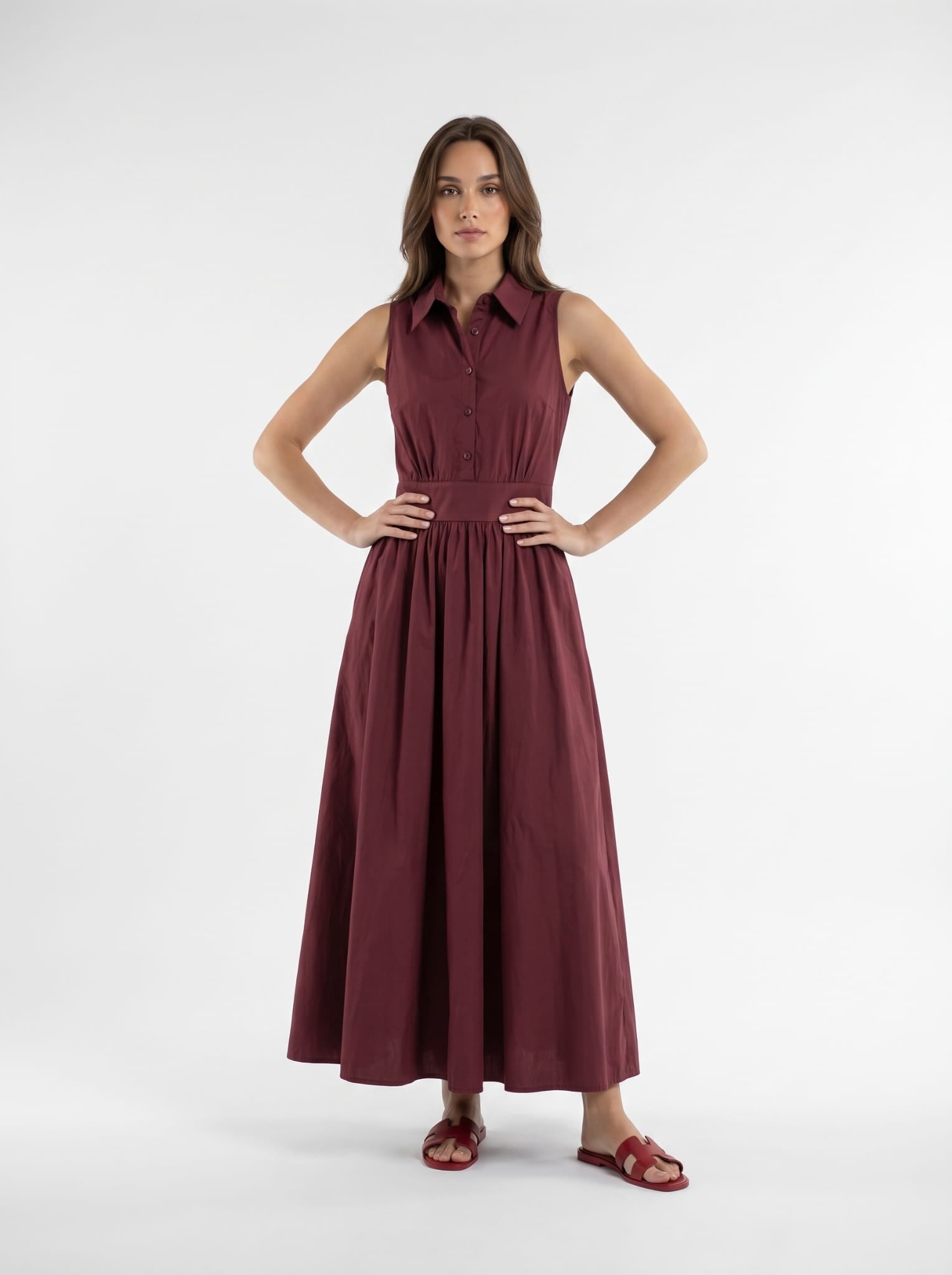 Abito Fiordaliso - Bordeaux donna