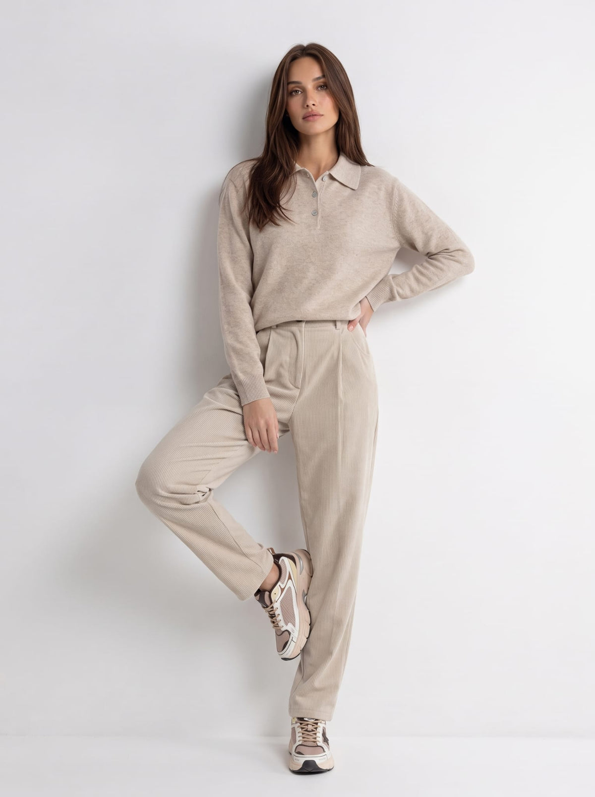 Pantalone Xanthe – Burro Pantalone donna