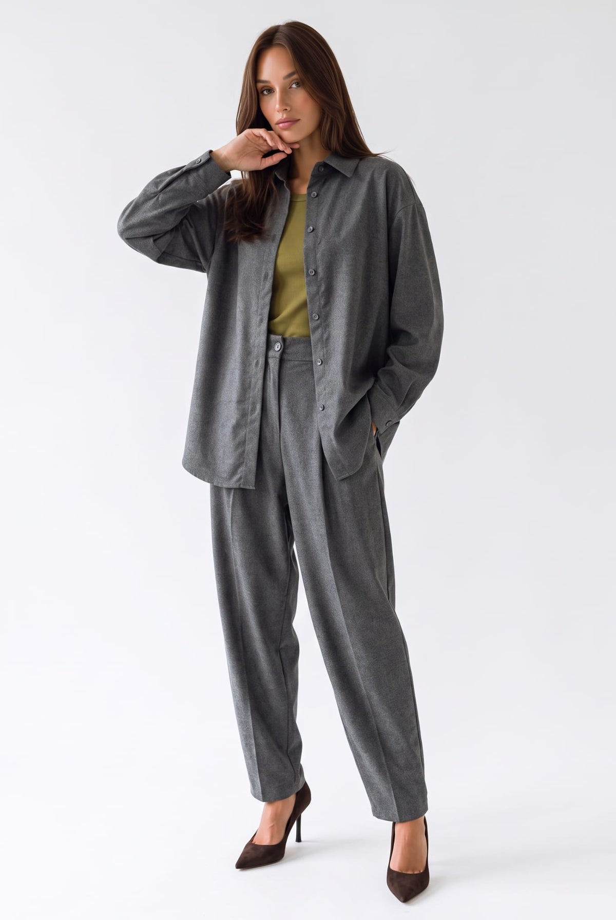 Coordinato Ysée – Grigio Antracite Coordinato donna