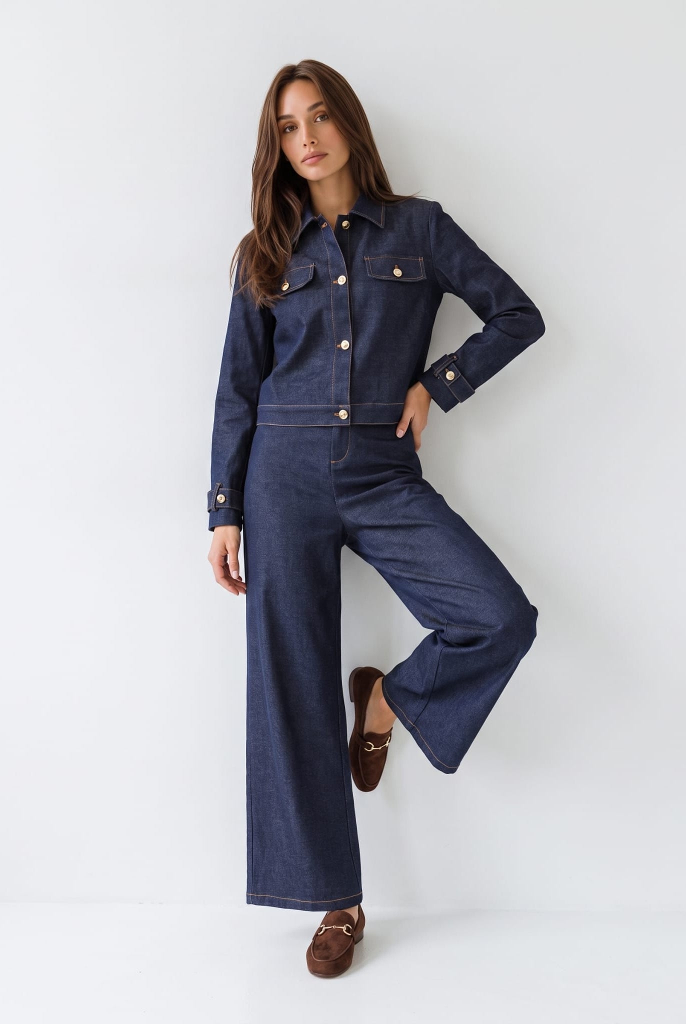 Tailleur Elis- Denim Blu Tailleur donna