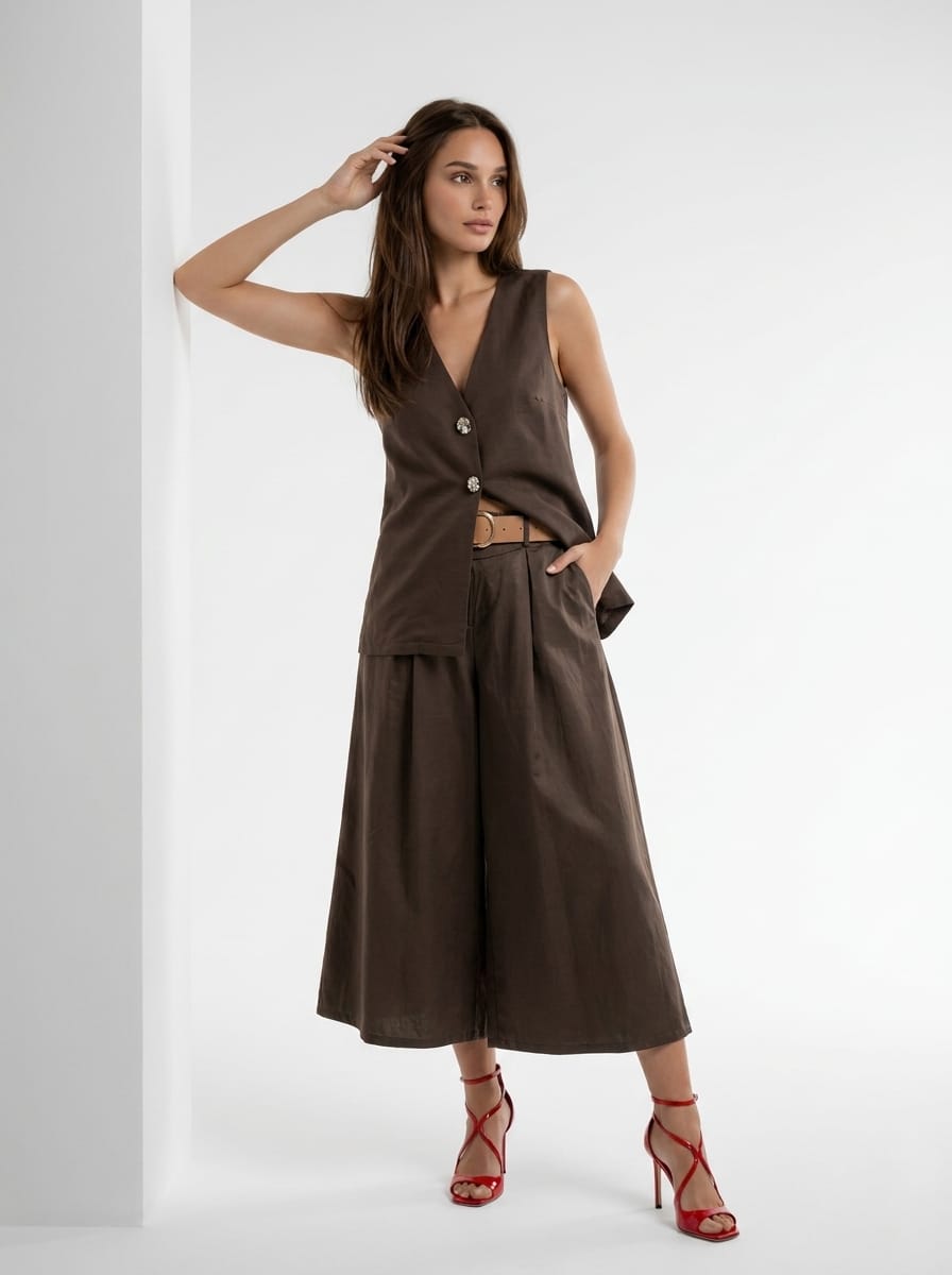 Coordinato Aylin - Marrone donna