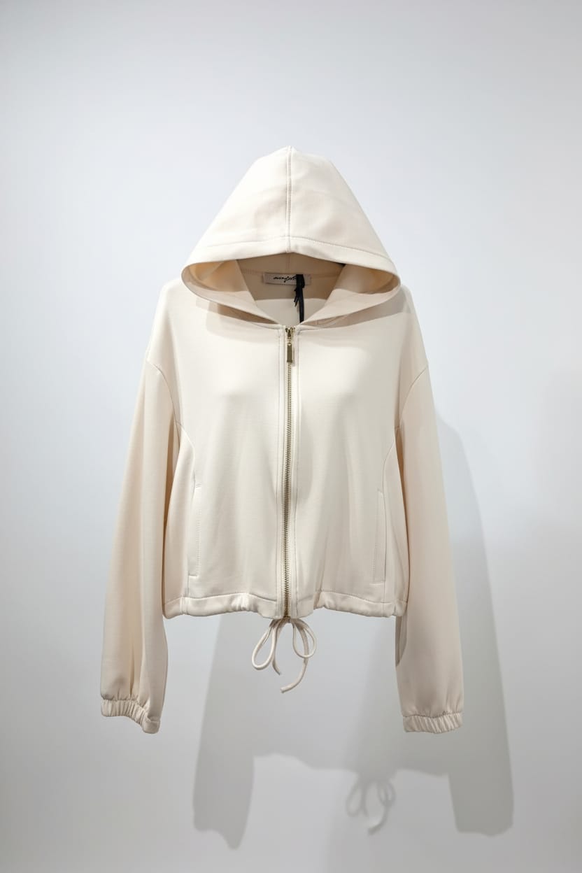 Felpa Alba con cappuccio – Beige donna